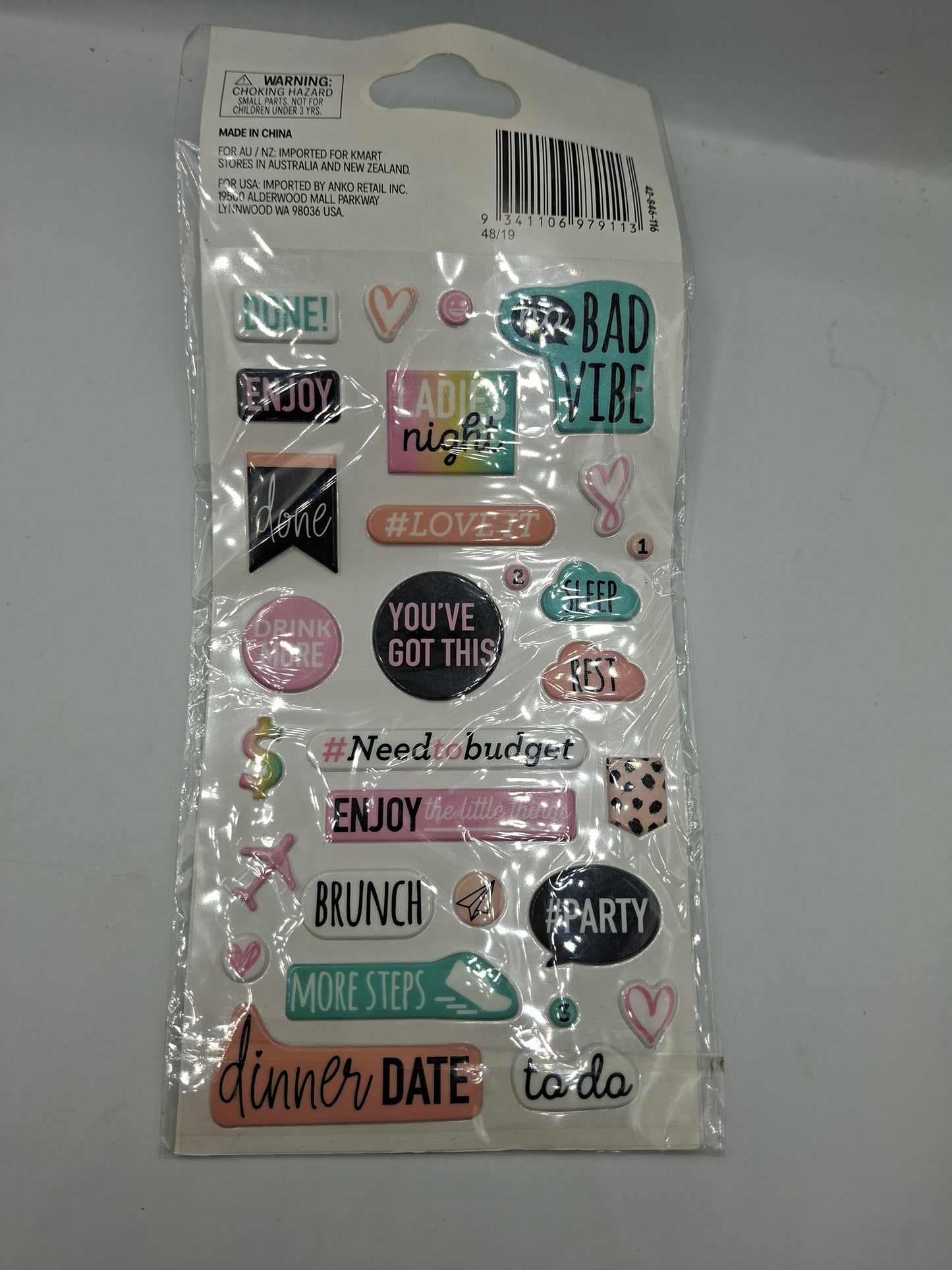 PUFFY STICKERS