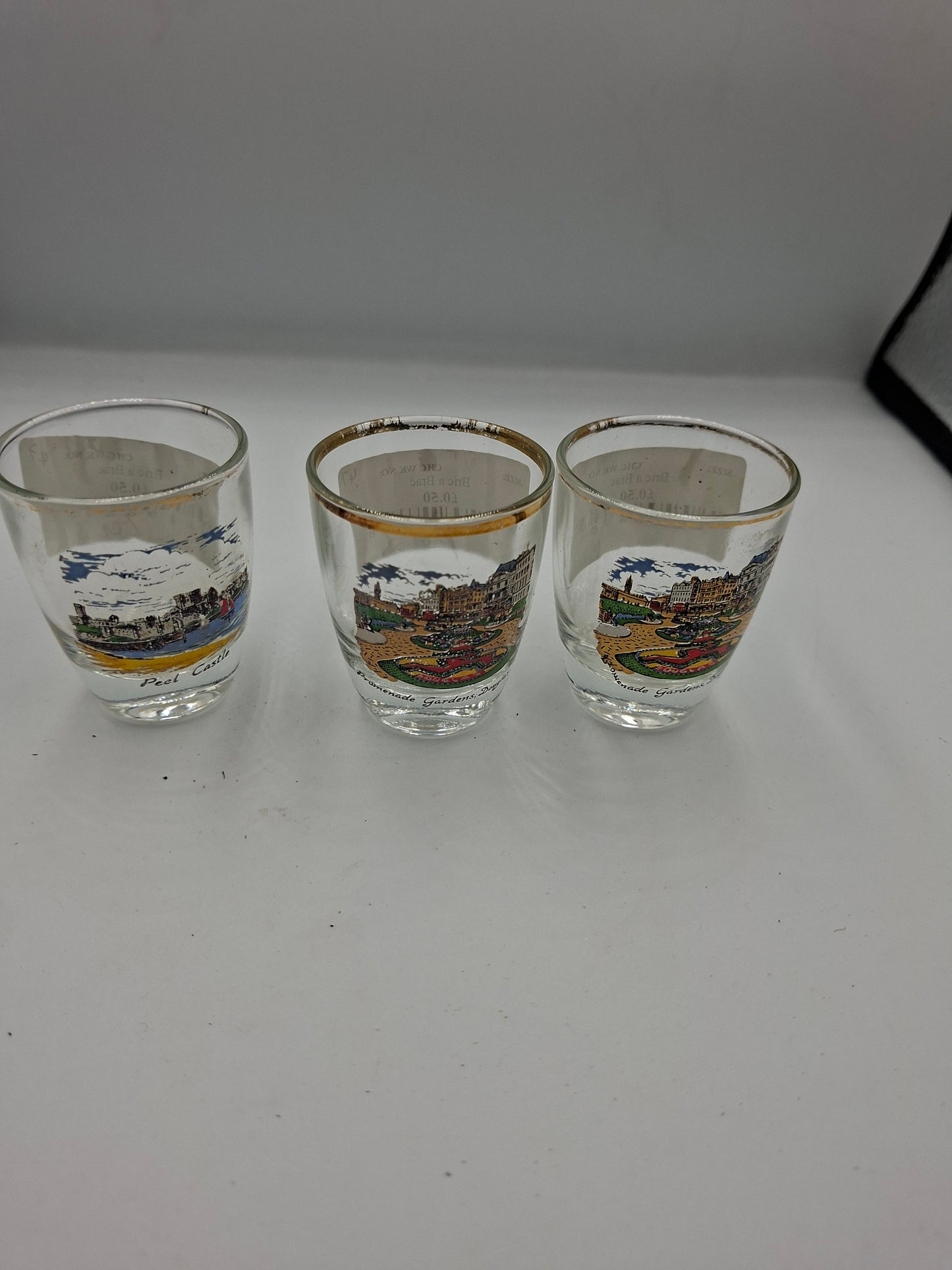SET OF 3 SHORT GLASSES
