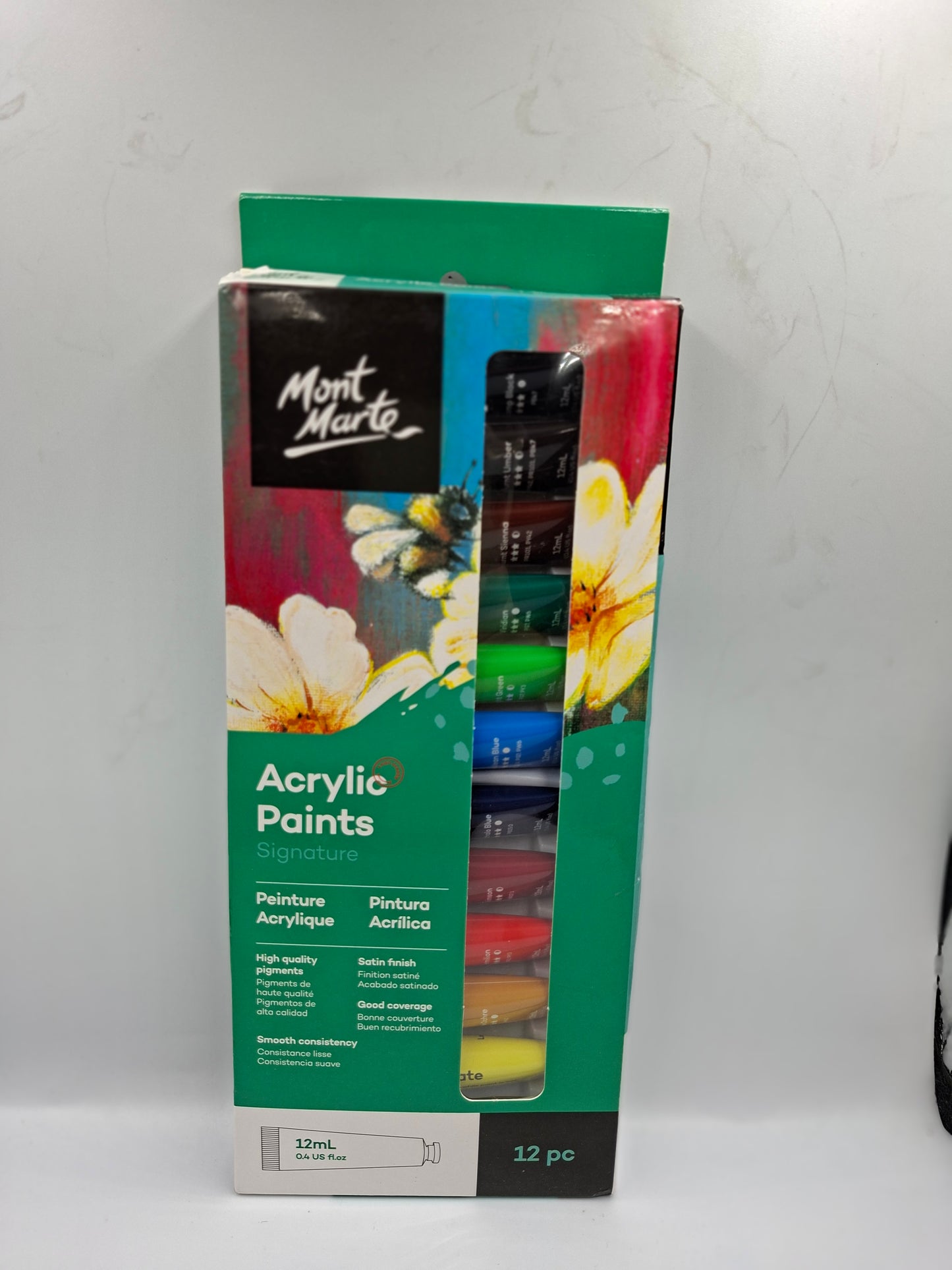 ACRYLIC PAINTS 12PCS