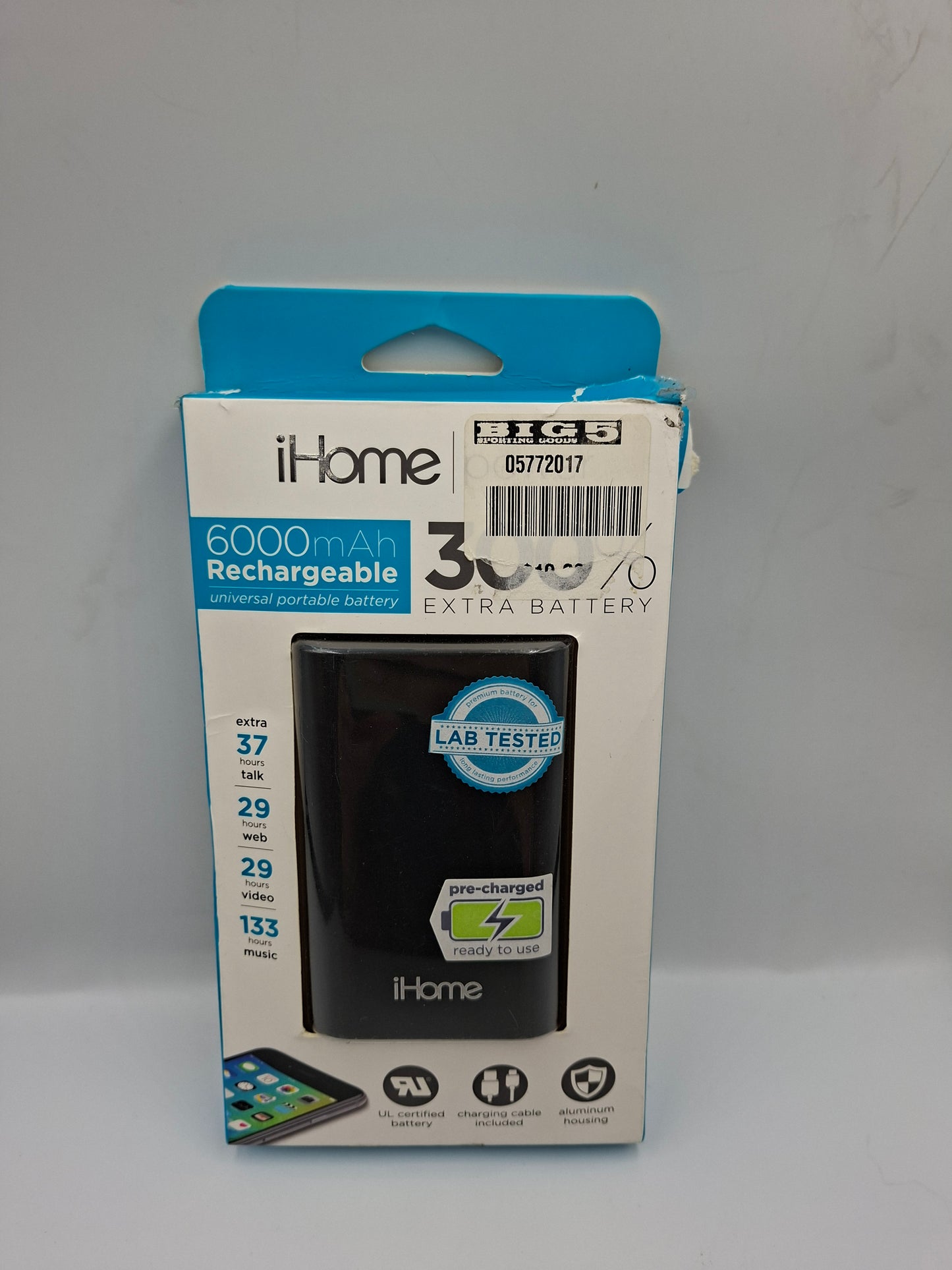 I HOME 6000 MAH POWER BANK