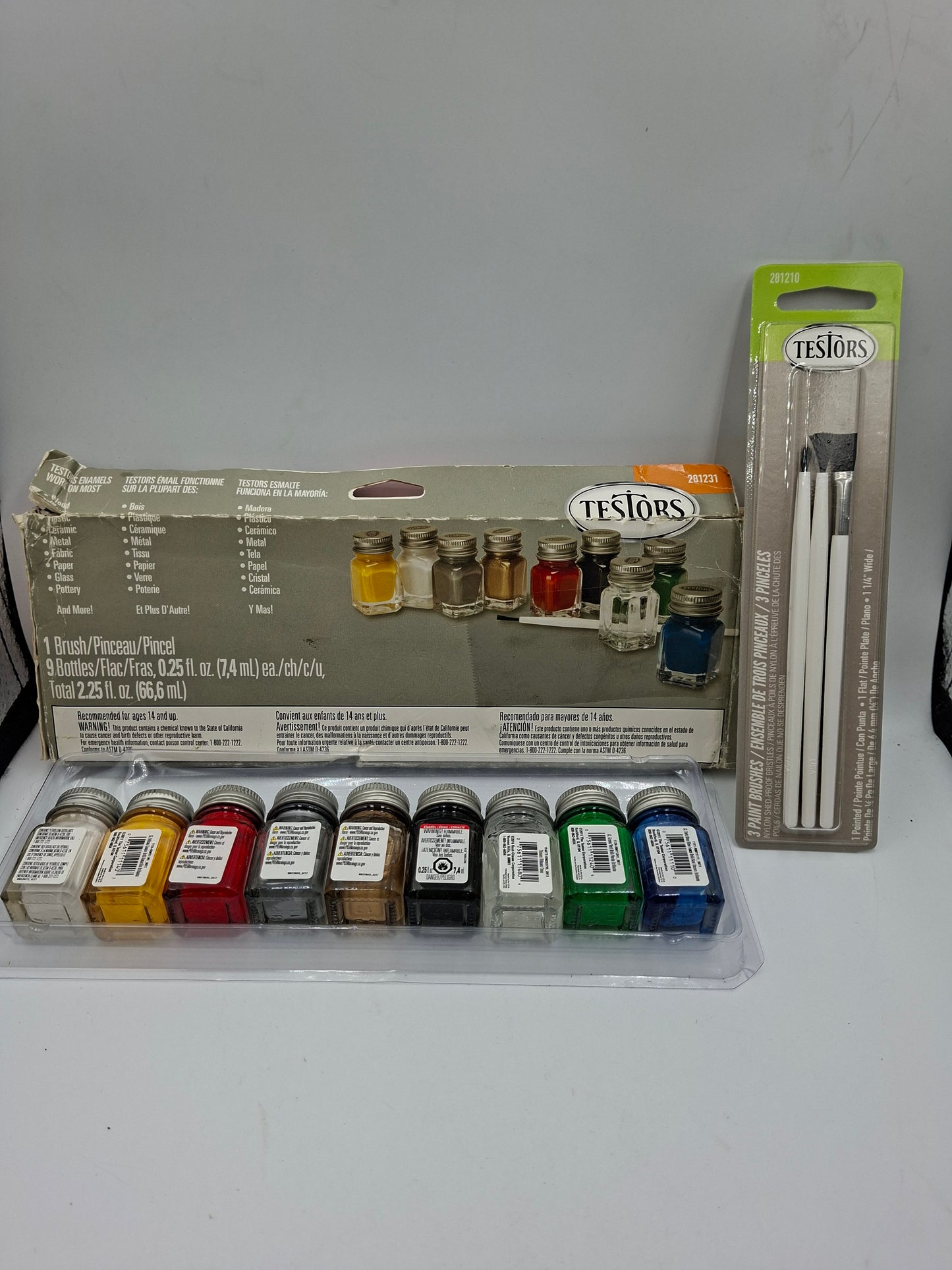 ENAMEL PAINT SET