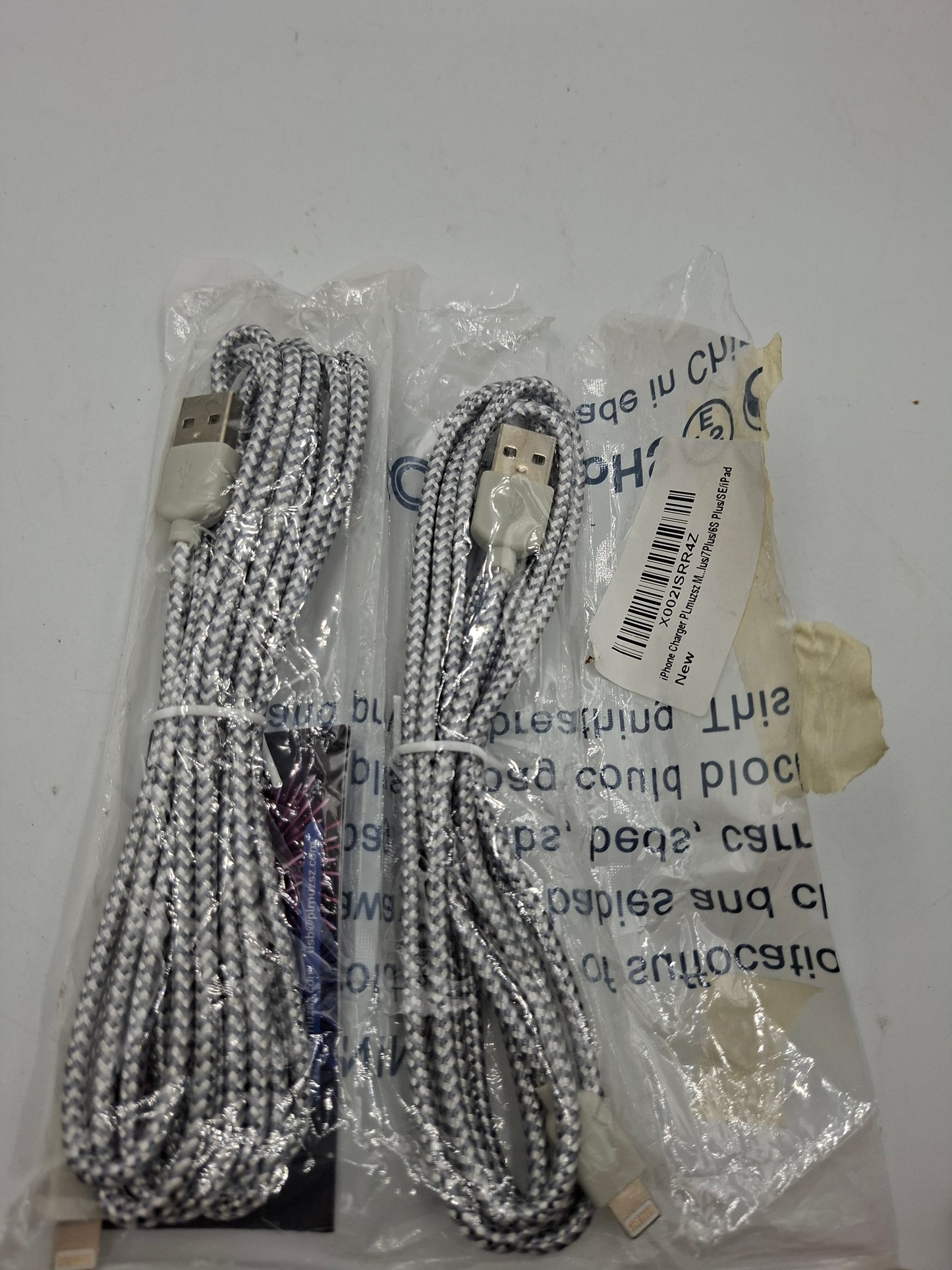 IPHONE CABLES 2PCS