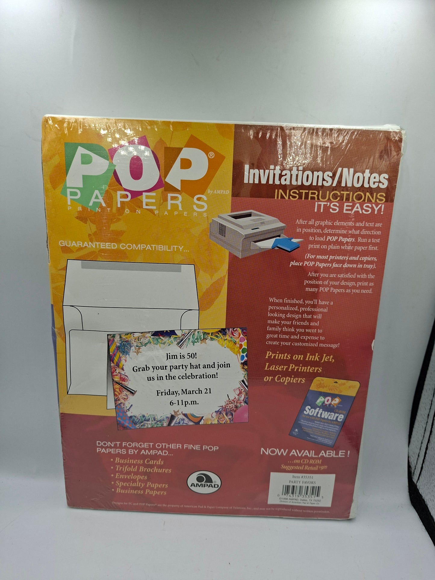 INVITATION NOTES