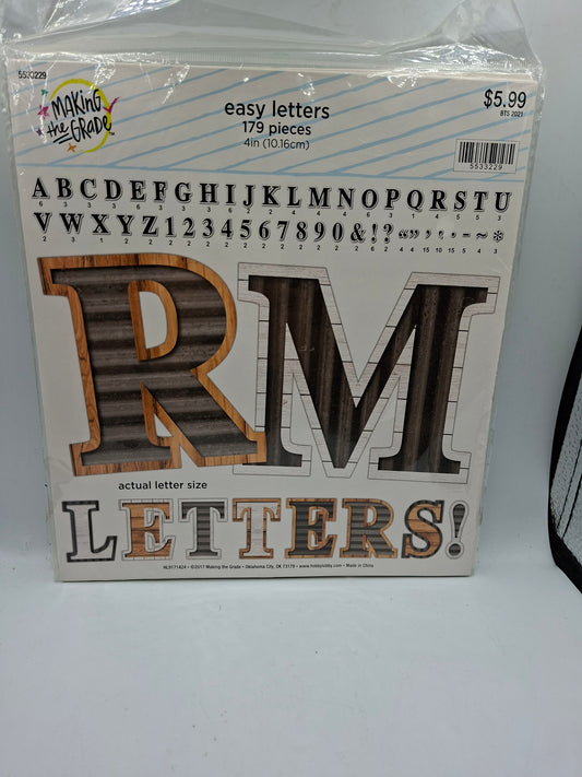 EASY LETTERS