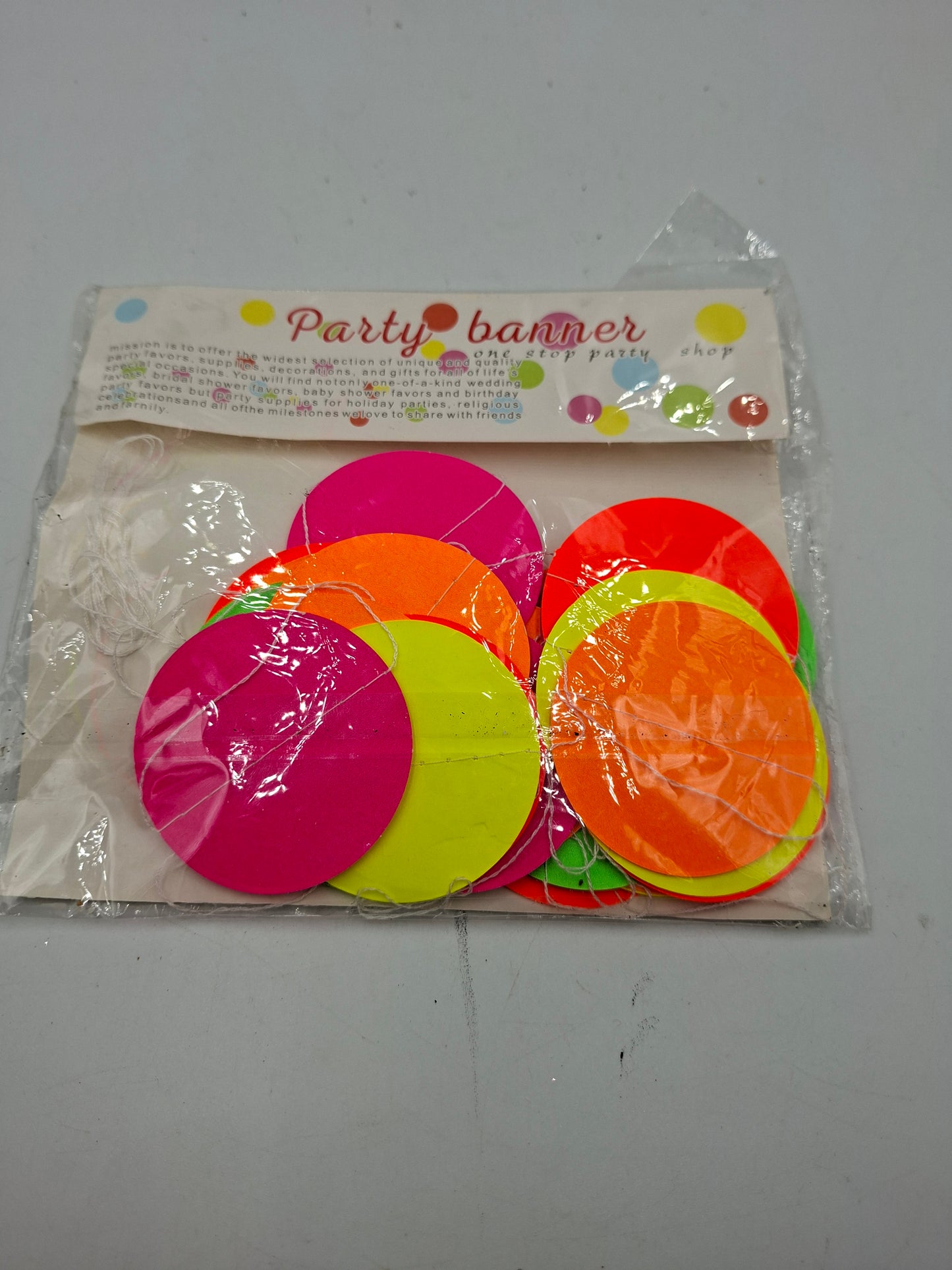 PARTY BUNTINGS