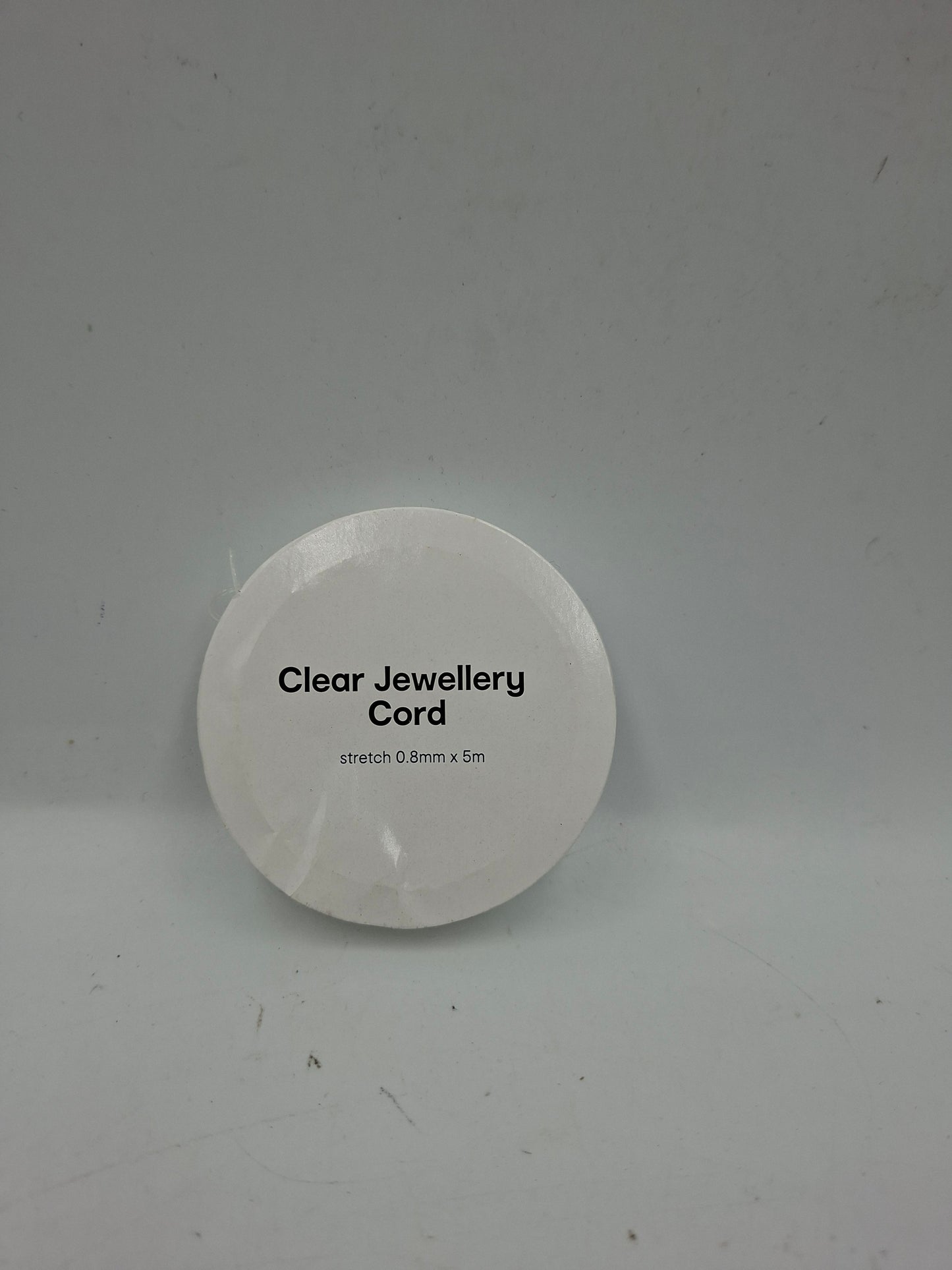 CLEAR JEWELLERY CORD