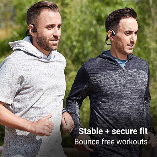 AfterShokz Titanium AS600BK Wireless Bluetooth On Ear Headphone with Mic (Black)