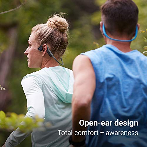 AfterShokz Titanium AS600BK Wireless Bluetooth On Ear Headphone with Mic (Black)