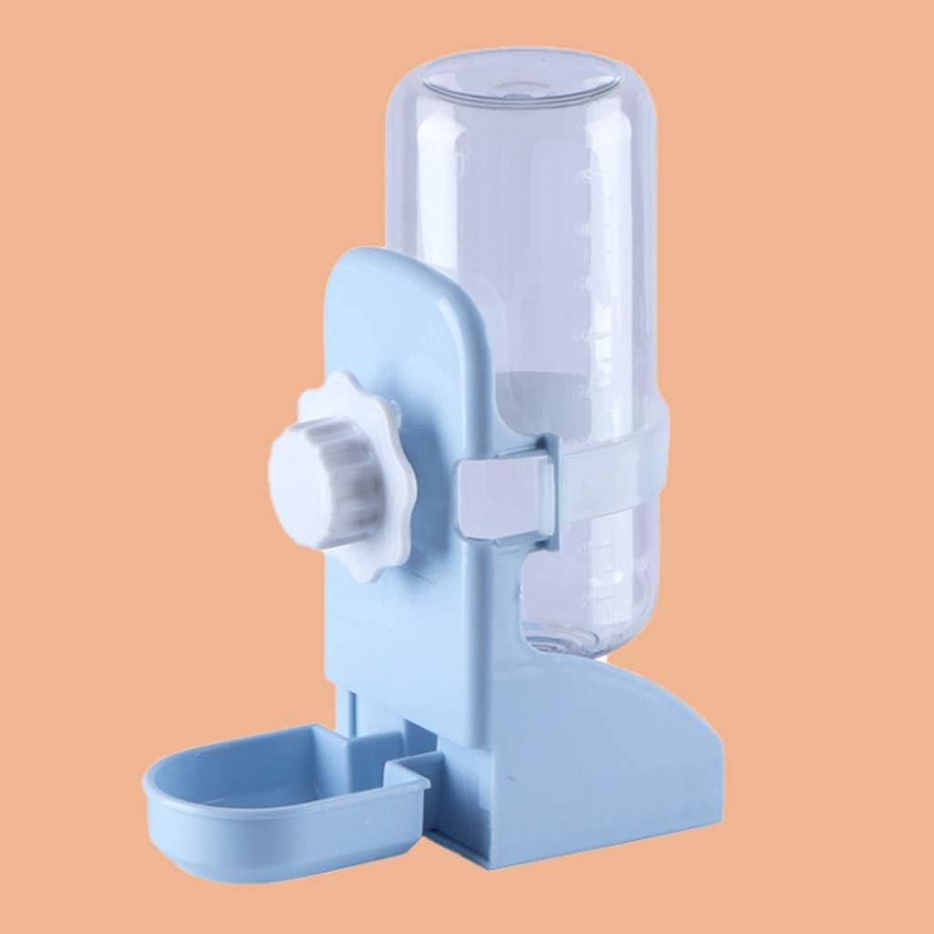 Blue Hanging Water Dispenser, NonWet Mouth Hanging Water Bottle, Automatic Drinking Water Feeder, Pet Supplies