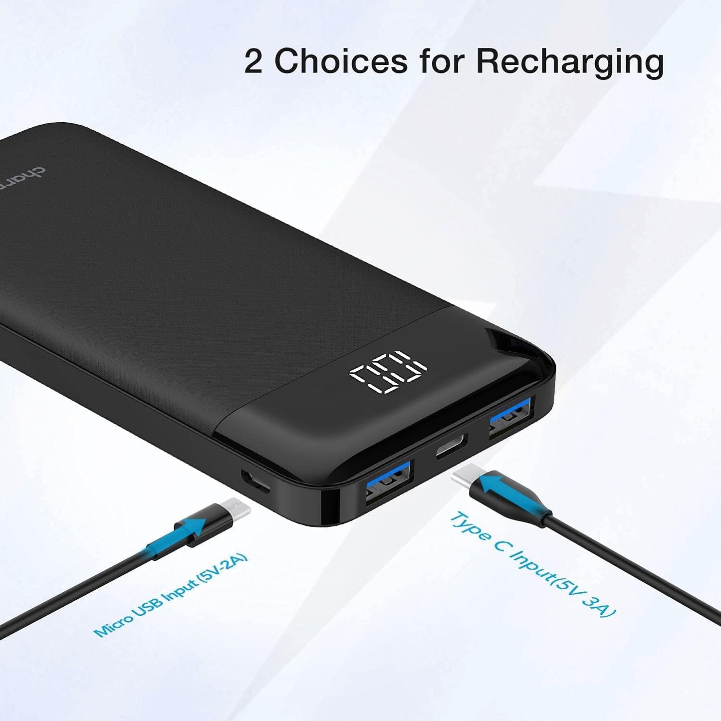 Charmast Power Bank Quick Charge 10400 mah