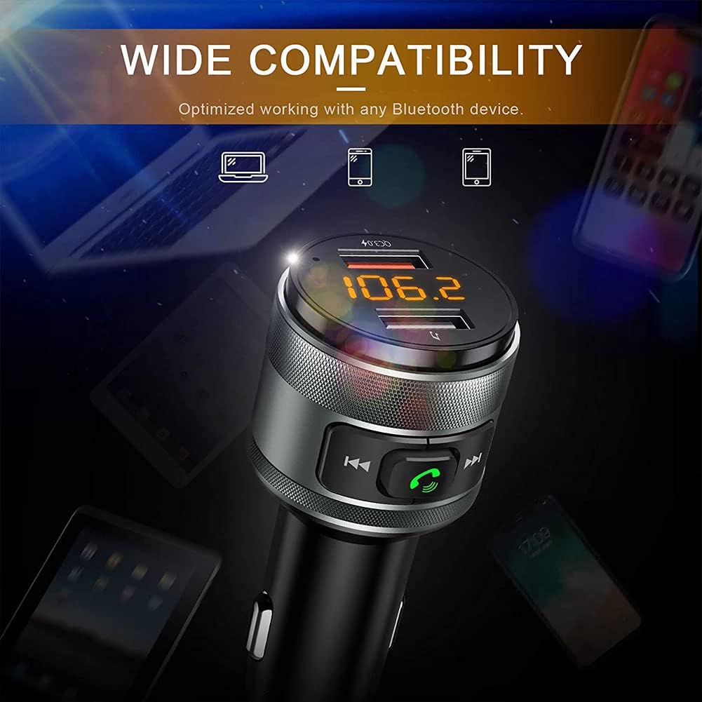 Sarpoer C57 Car Mp3 Player Bluetooth Fm Transmitter Car Bluetooth Player Car Accessories