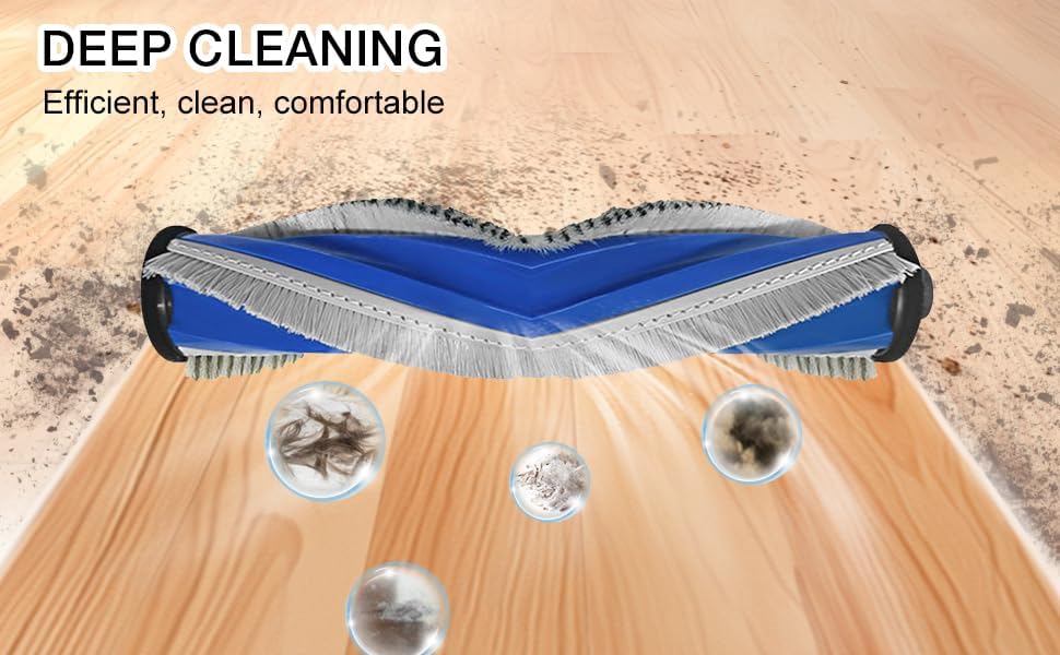 ECOVACS Deebot Buddy Kit for N20 Plus/N20, 1 Tangle Free Main Brush, 4 Side Brushes, 3 Filters