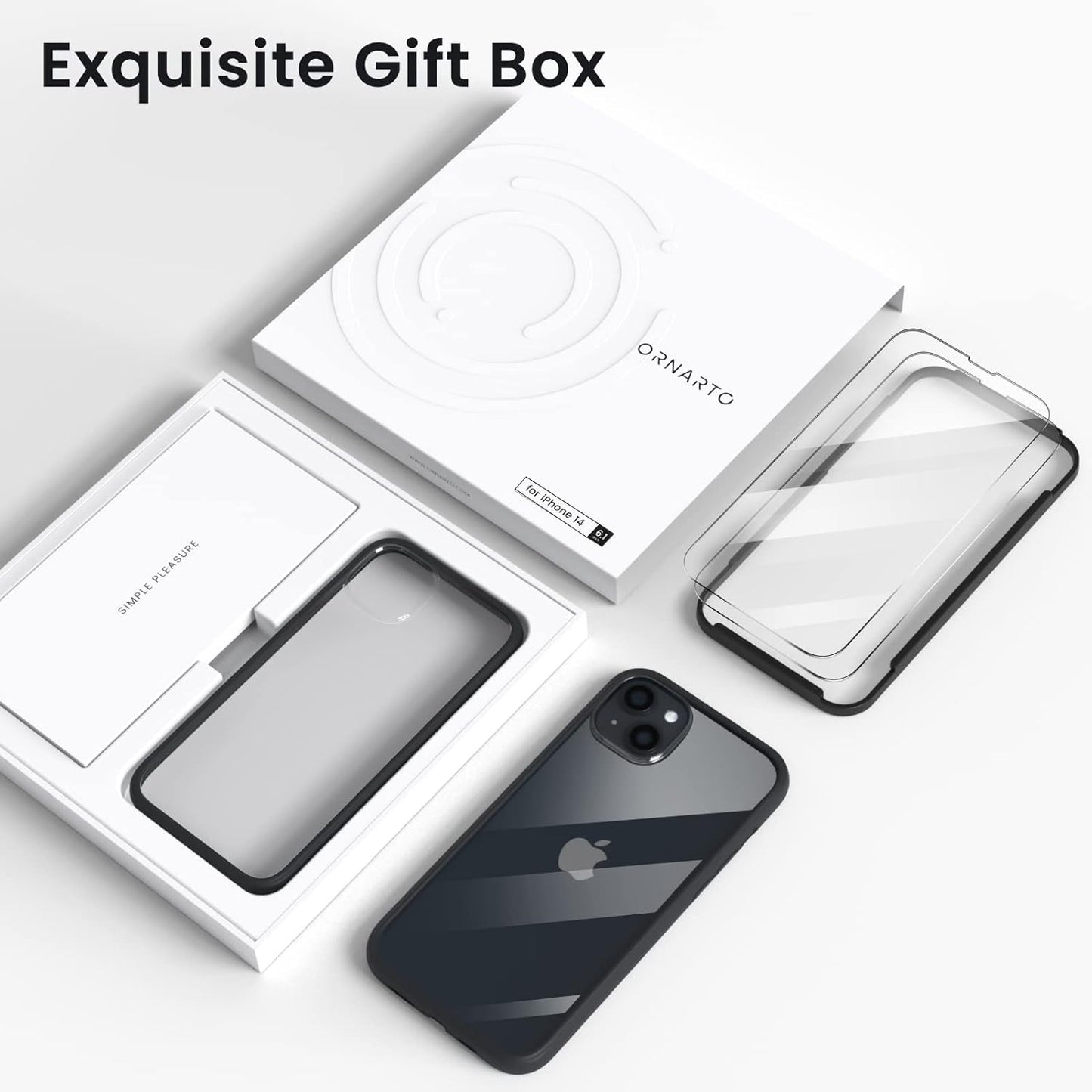 ORNARTO Iphone 14 Pro 6.1 Case Kit