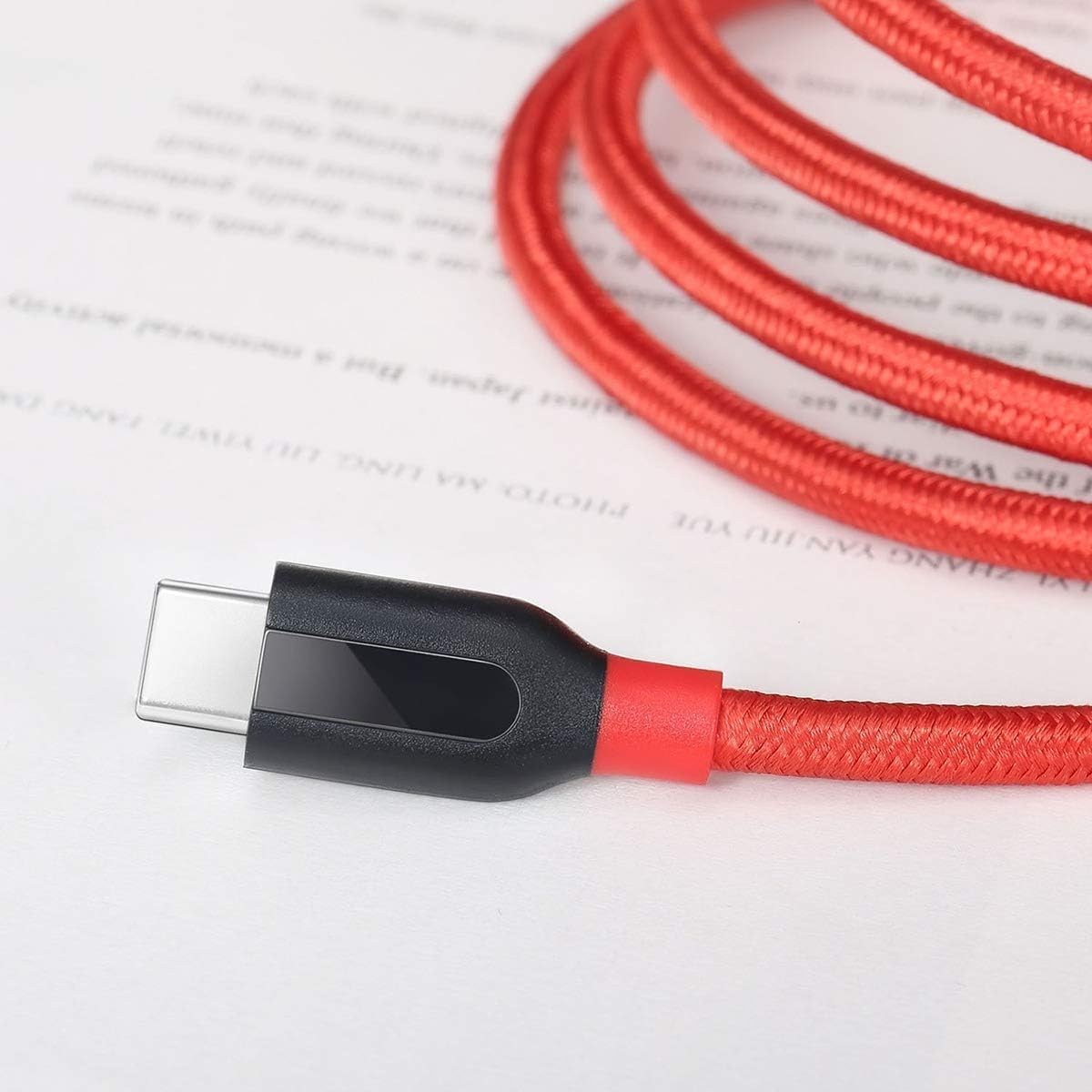 Anker PowerLine+ USB-C to USB 3.0 cable (6ft/1.8m), High Durability, for USB Type-C Devices Including Galaxy S8/S8+/S9/S10, MacBook, iPad Pro 2018, Sony XZ, LG V20 G5 G6, HTC 10, Xiaomi 5 and More