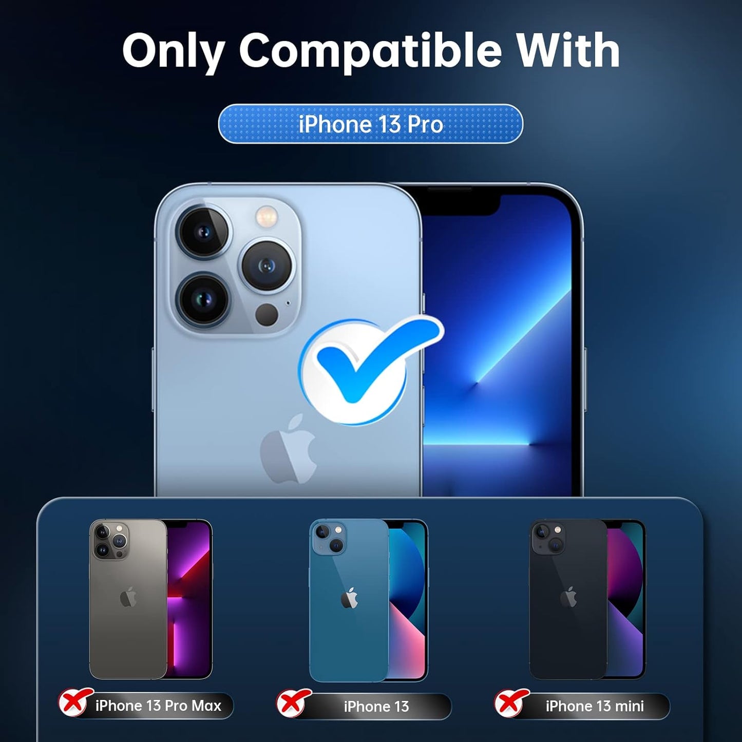 LK [5-in-1 for iPhone 13 Pro Case