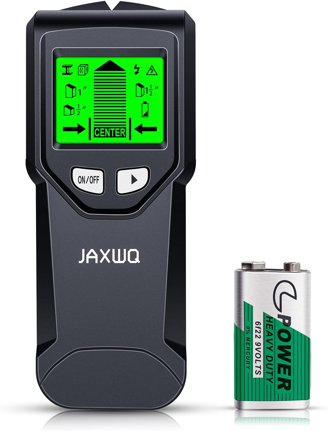 Stud Finder Wall Scanner - 5 in 1 Stud Finder Tool w/Intelligent Microprocessor Chip and HD LCD Display, Stud Detector Beam Finders for the Center and Edge of Wood AC Wire Metal Studs Joist Pipe