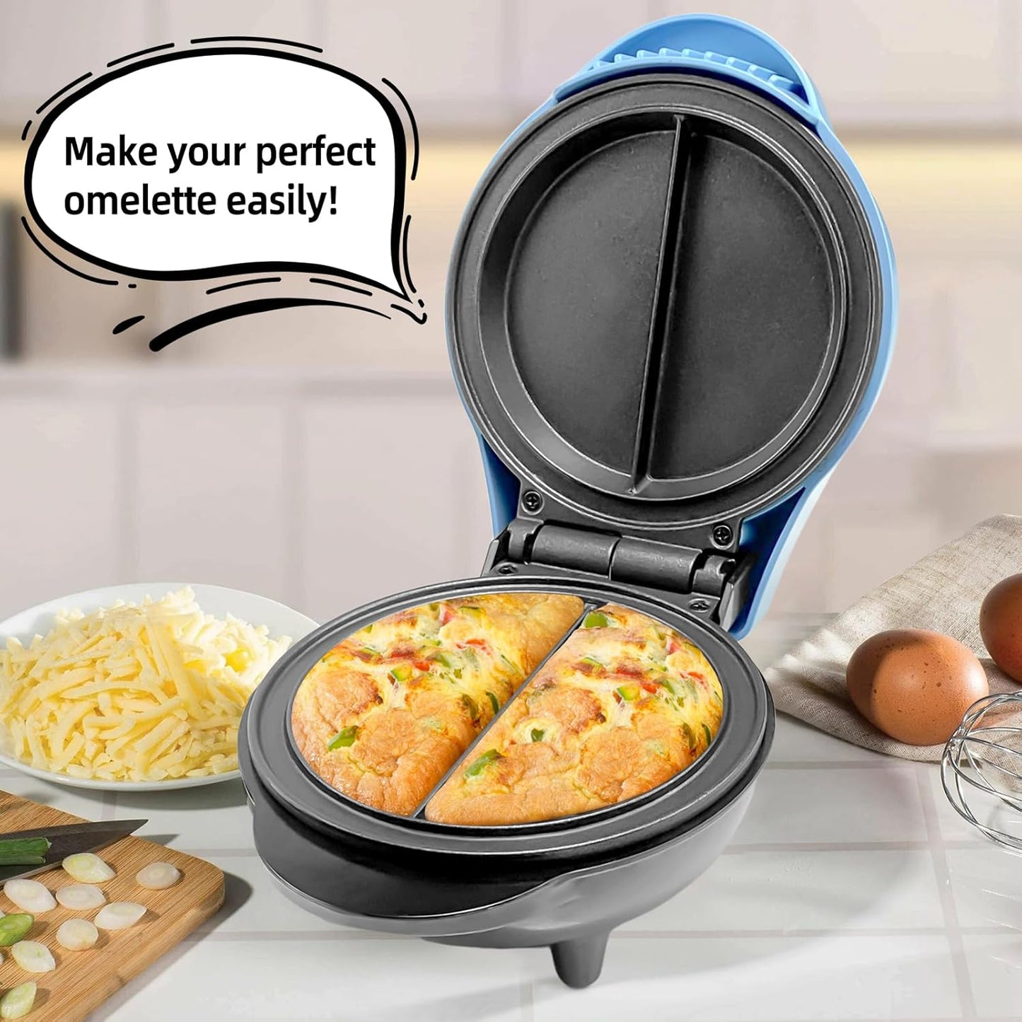 Mini Electric Omelet Maker Non-Stick
