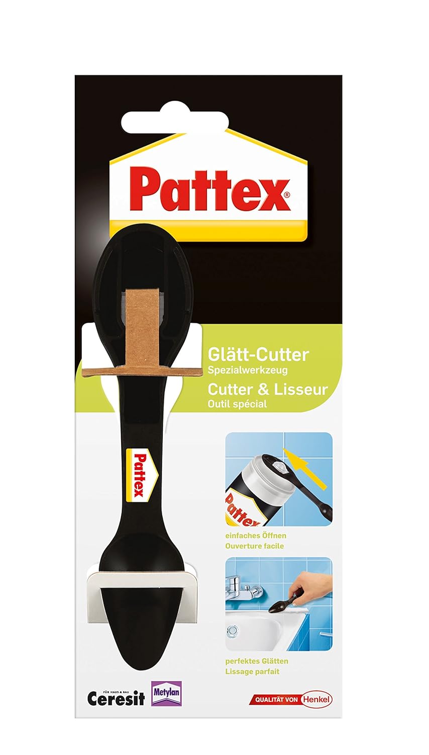 Pattex 1759667 Sealant Smoother, Black