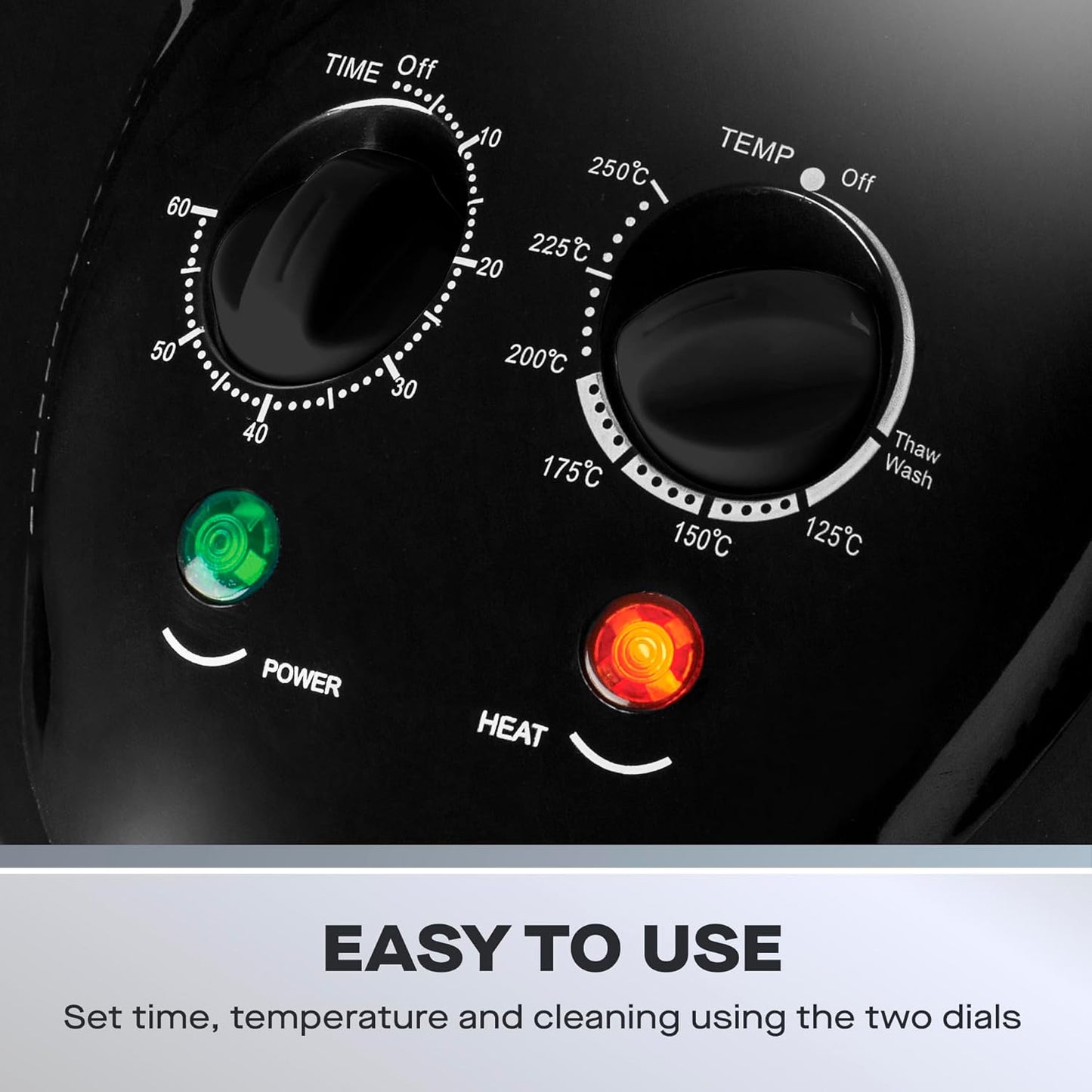 Daewoo Deluxe 17L 1300W Halogen Air Fryer with an Extension Ring- 60min Timer with Self-Cleaning Function, Adjustable Temperature Control and 7 Accessories Included - Black Visit the Daewoo Store