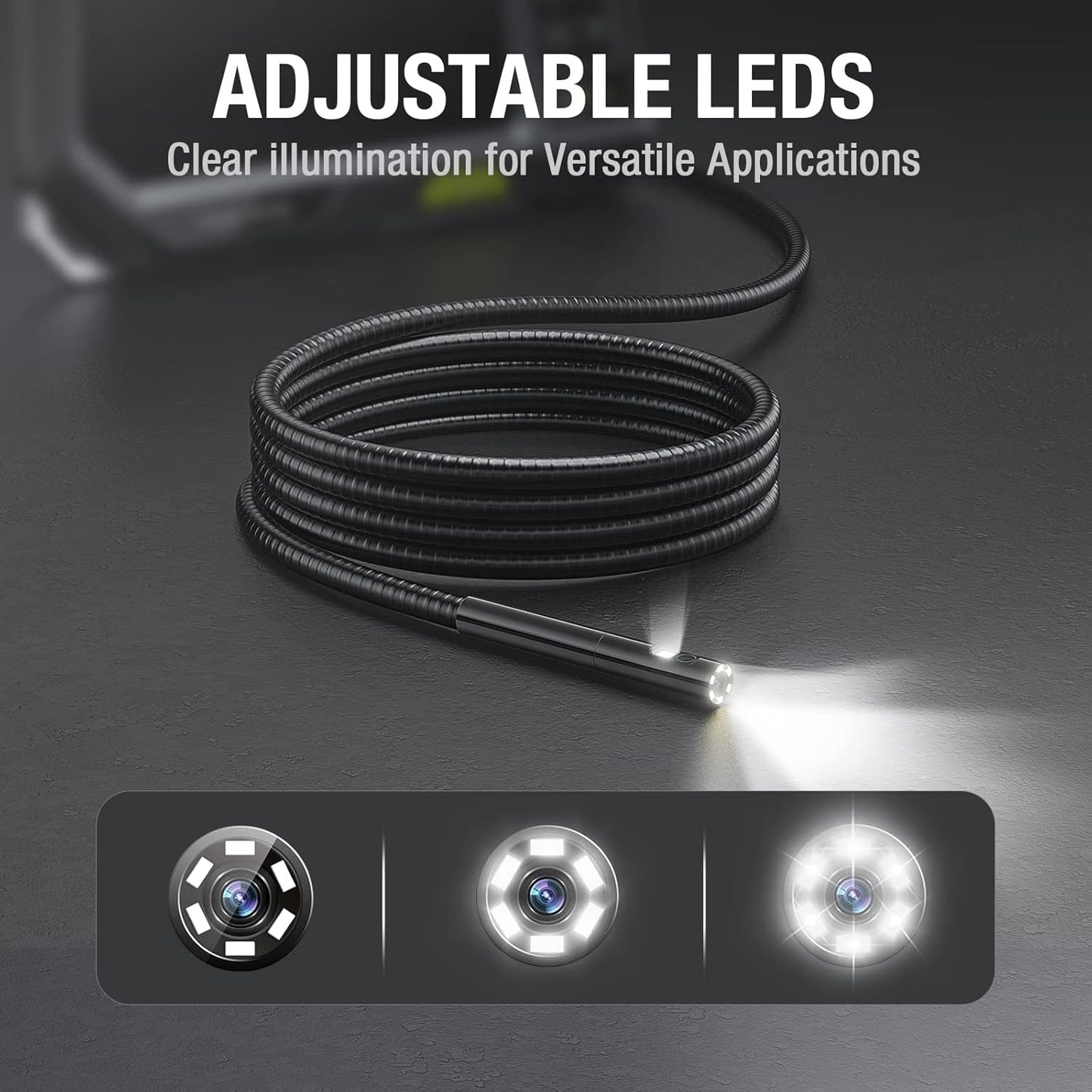 TESLONG NTS500 Industrial Waterproof Borescope Camera