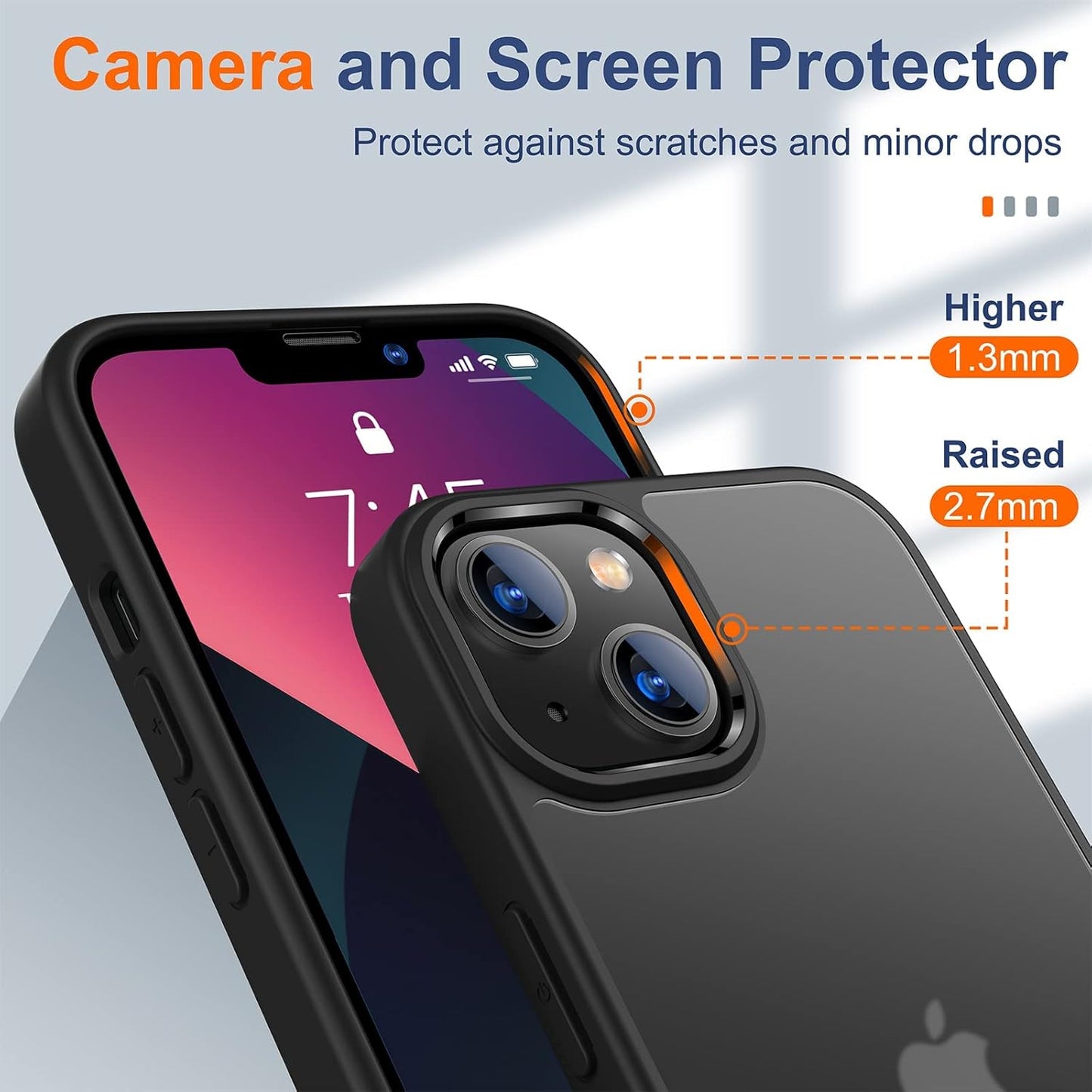 UNIQUEME 5 in 1 Iphone 13 mini Back Cover