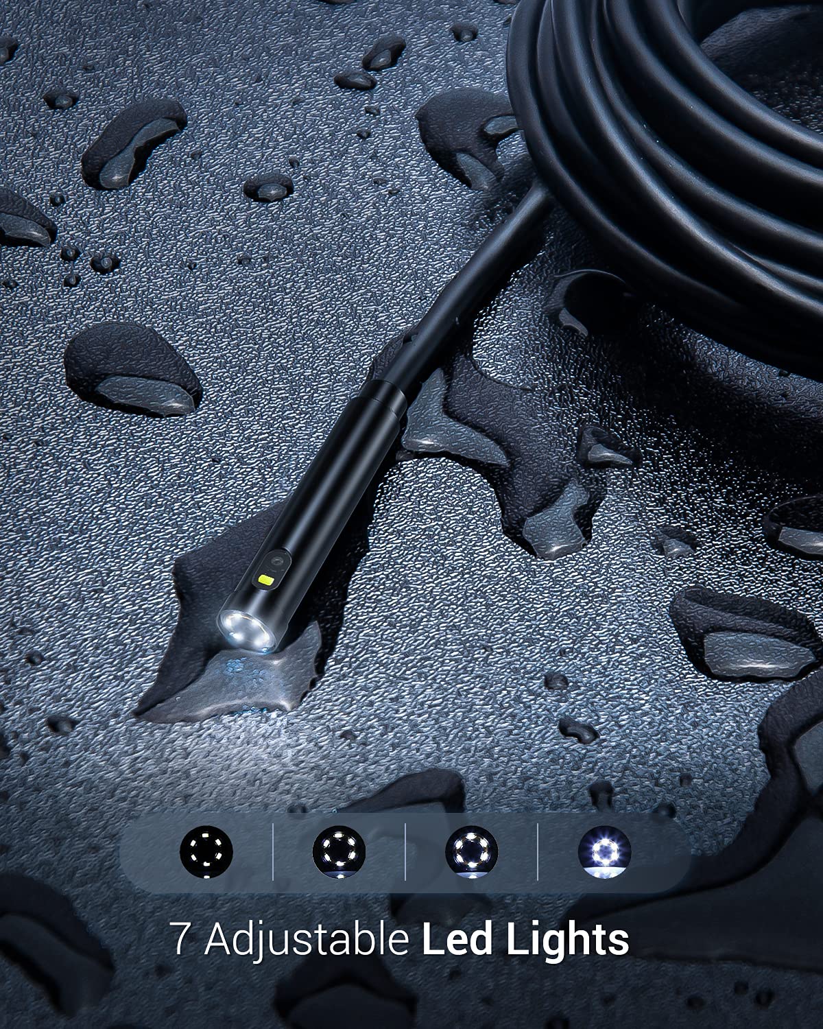 DEPSTECH 5 Inch IPS Display Endoscope Camera