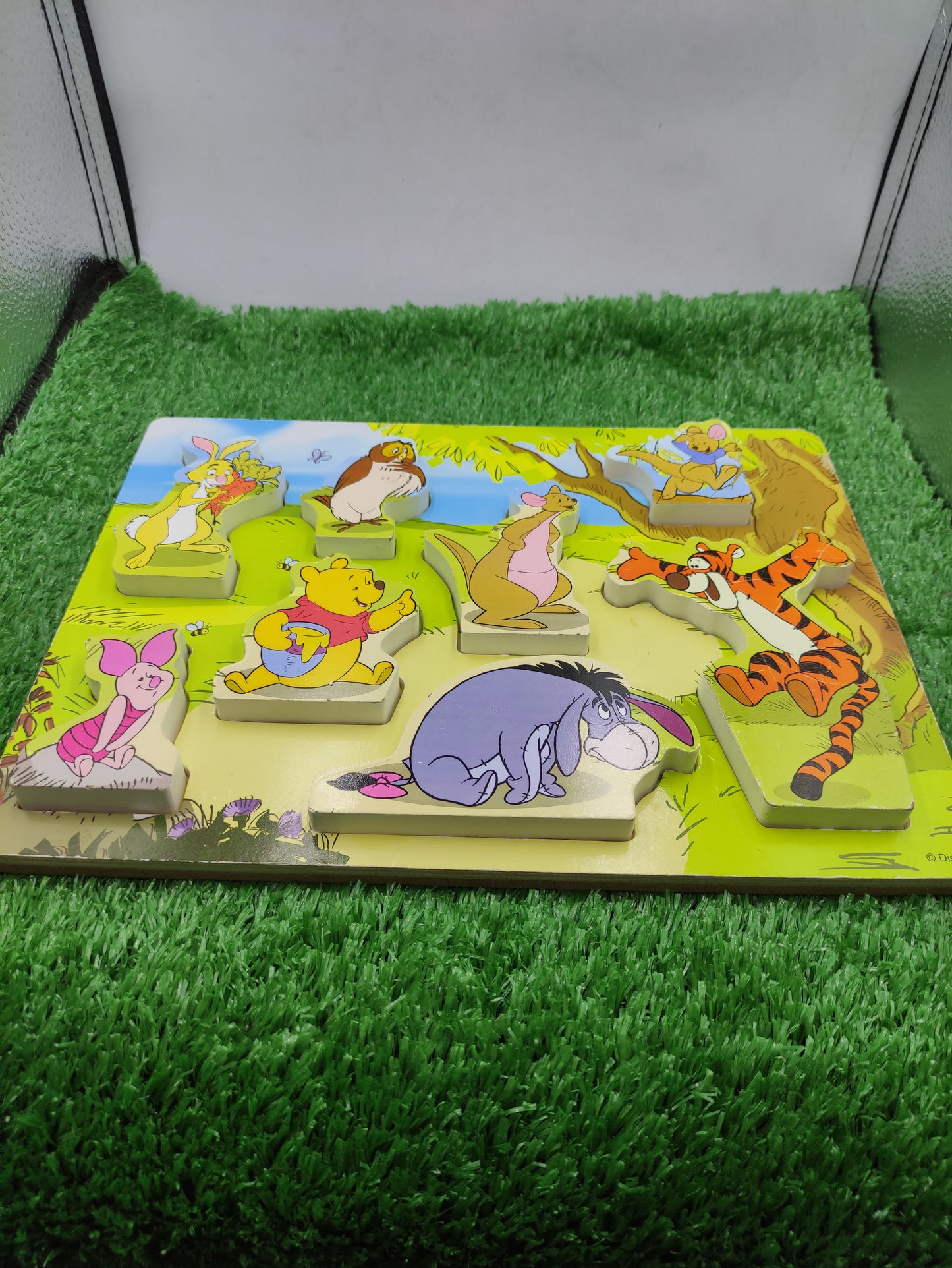 MELISSA AND DOUG DISNEY WINNIE THE POOH WOODEN CHUNKY PUZZLE