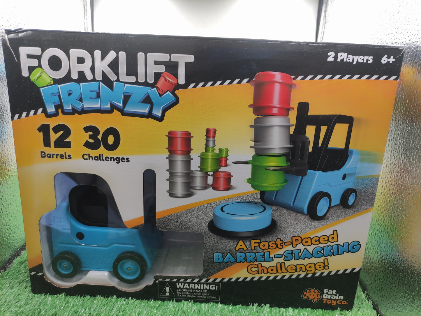 FAT BRAIN TOYS FORKLIFT FRENZY GAME