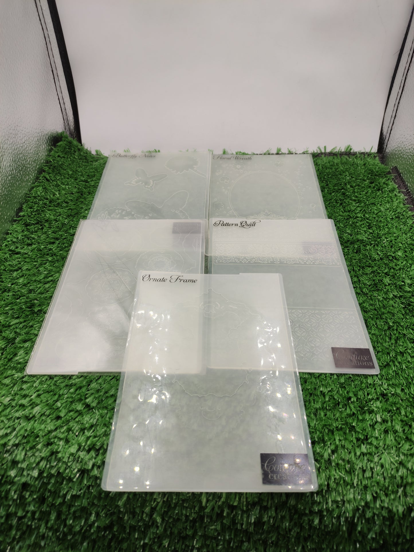 COUTIN CREATIONS ORNATE FRAME EMBOSSING FOLDER