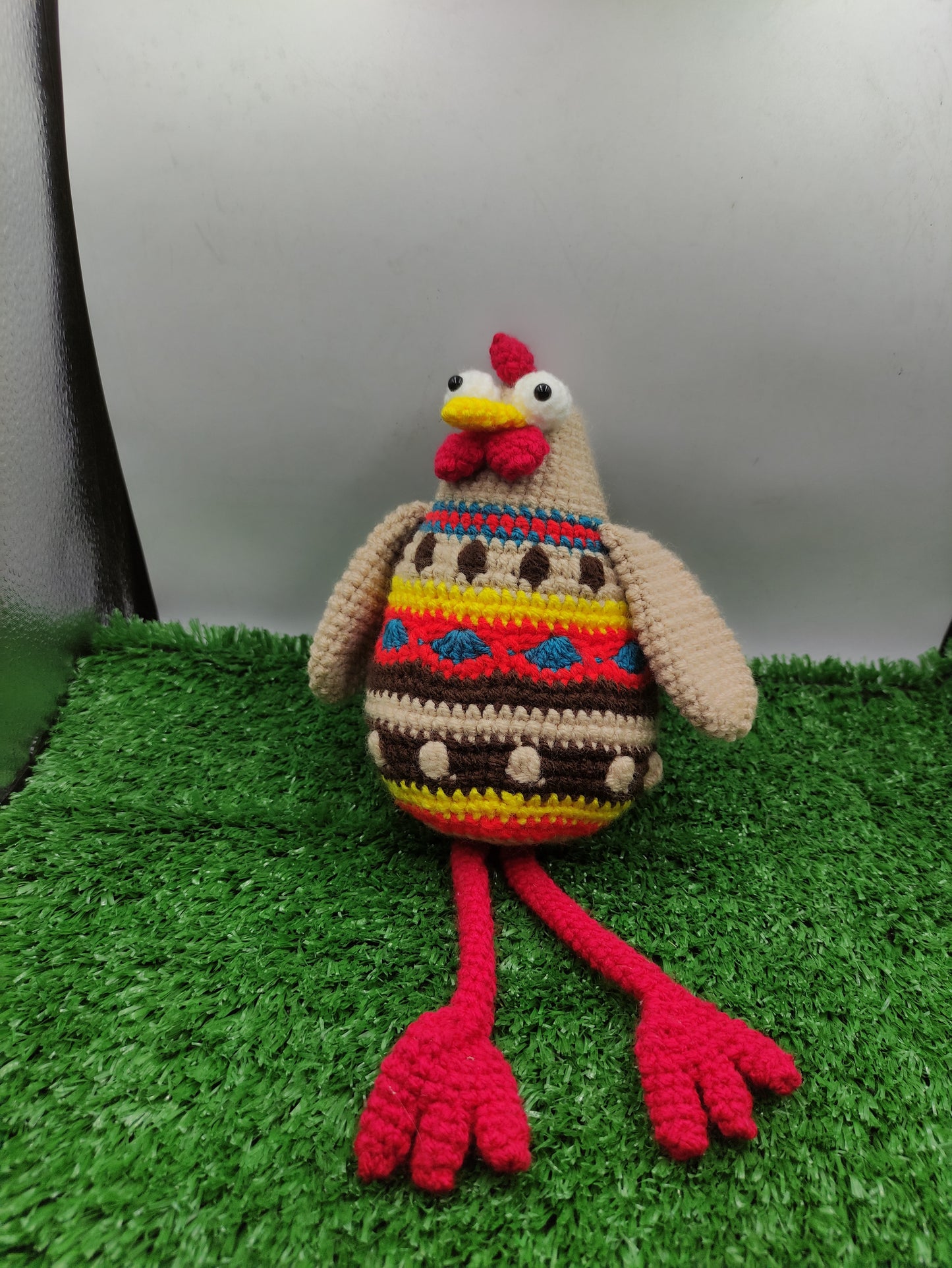 EASTER CHICKEN AMIGURUMI TOY