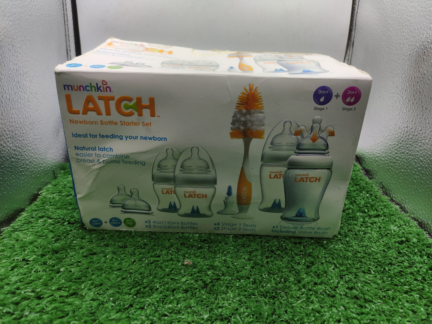 MUNCHKINLATCH NEWBORN BOTTLE STARTER SET