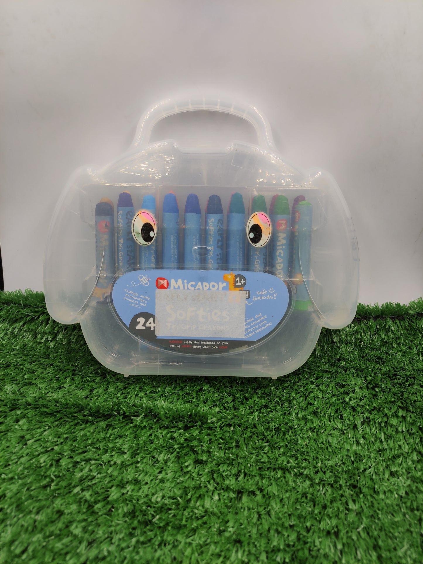 MICADOR SOFTIES TRI GRIP CRAYONS CASE