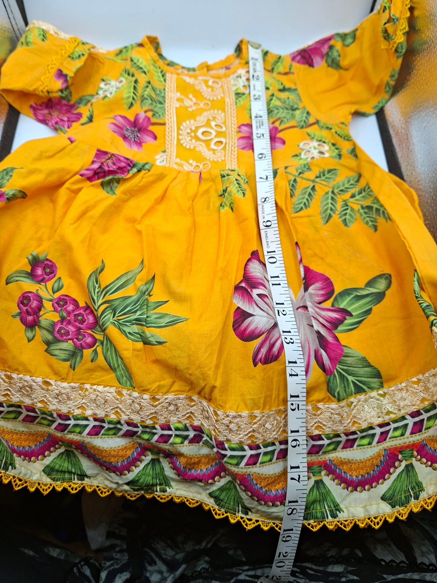 Self stitched dress 3 years