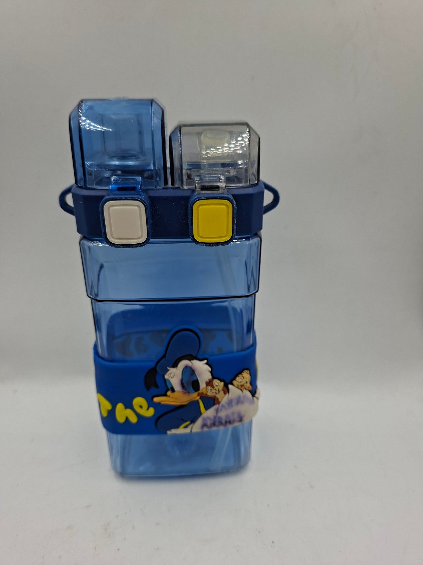 Double sided water bottle