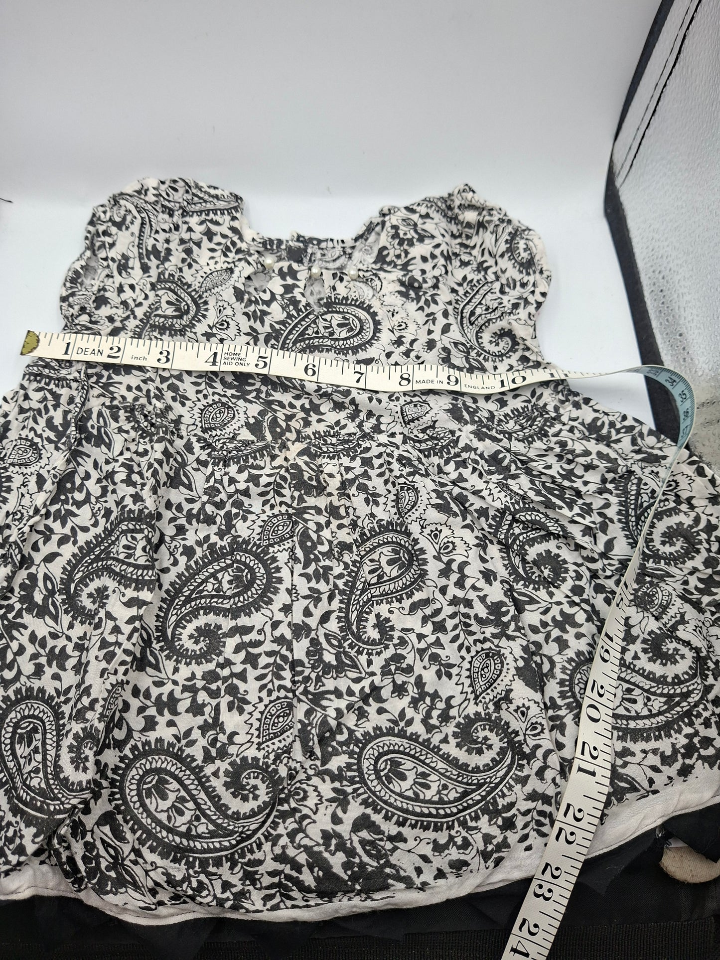 Self stitched frock 2 years