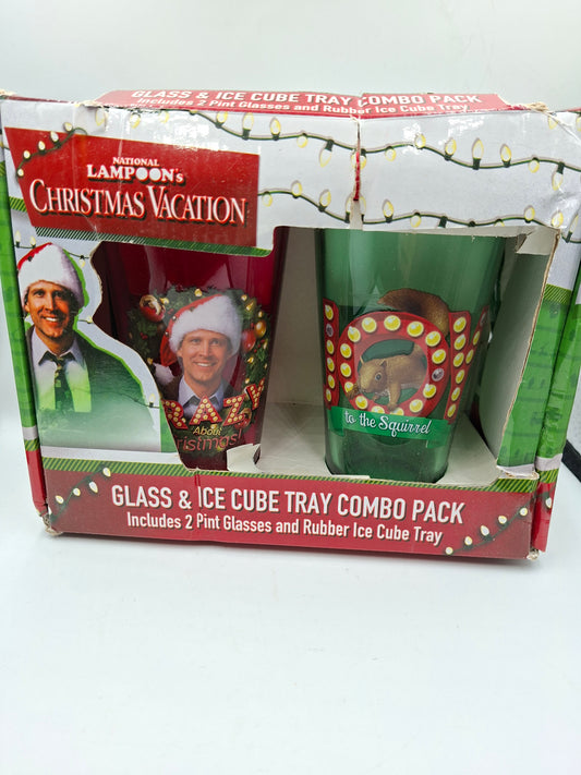 Glasses and ice tray