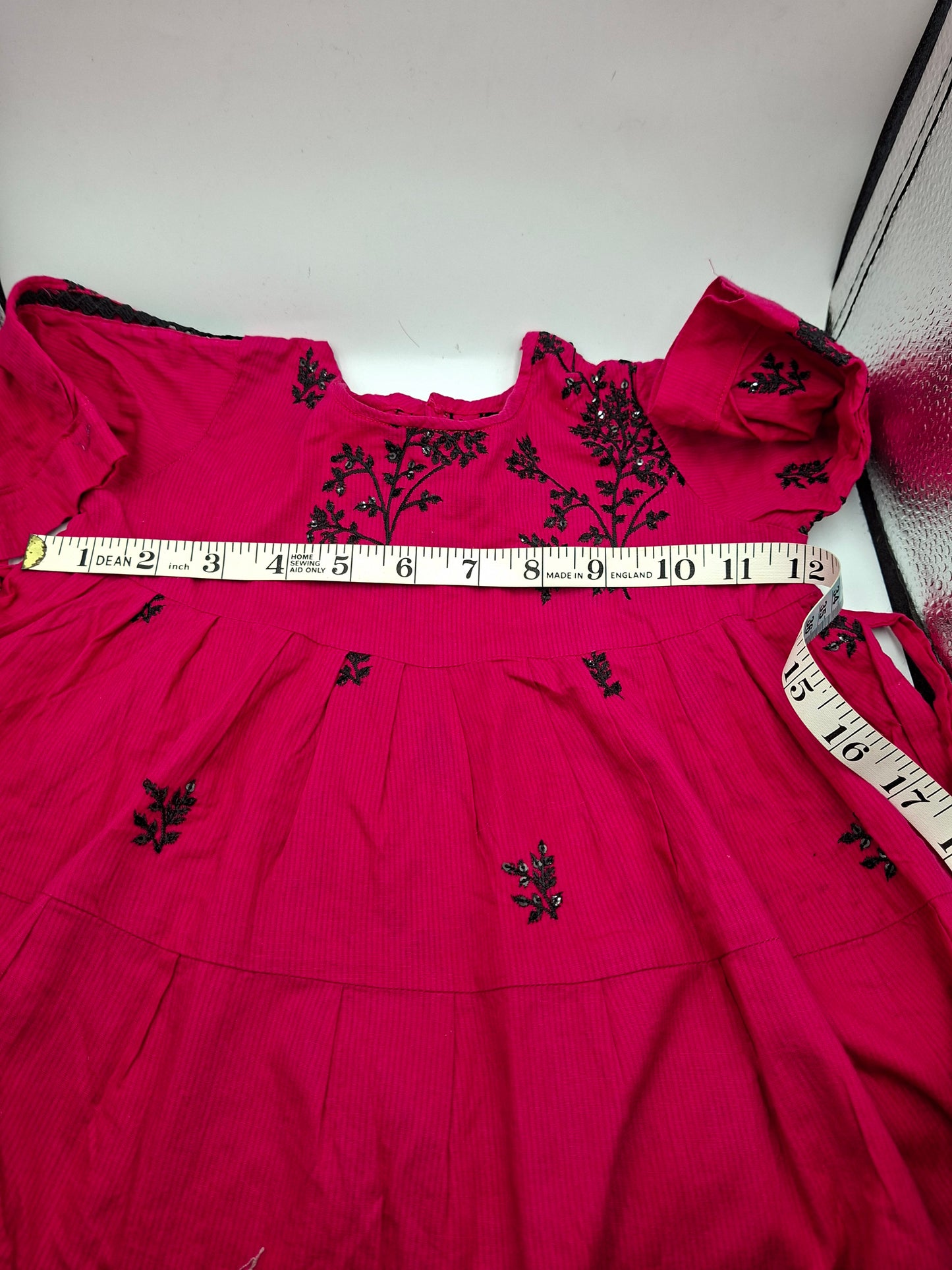 Self stitched dress 3-4 years