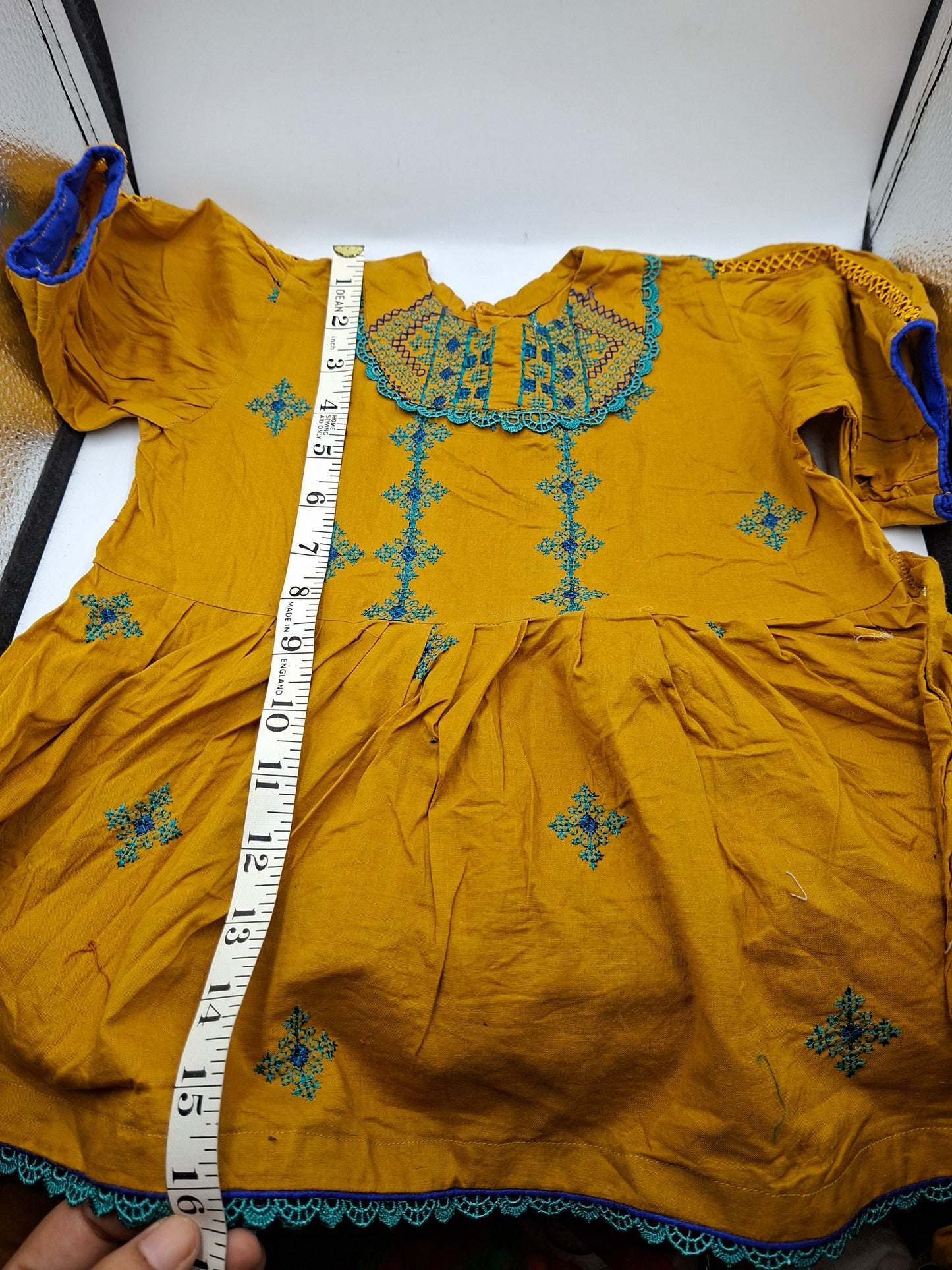 Self stitched dress 3 years