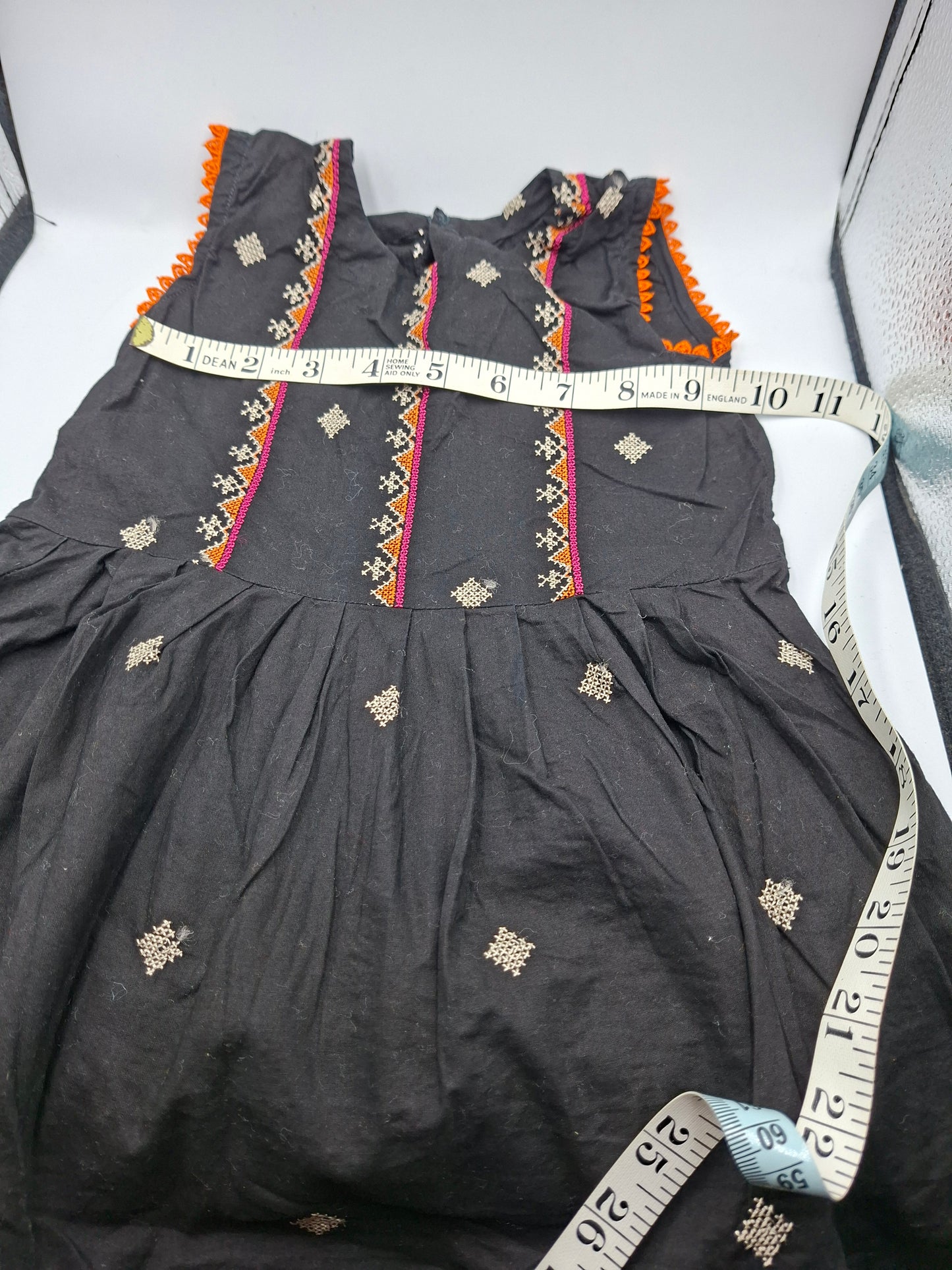 Self stitched dress 3-4 years