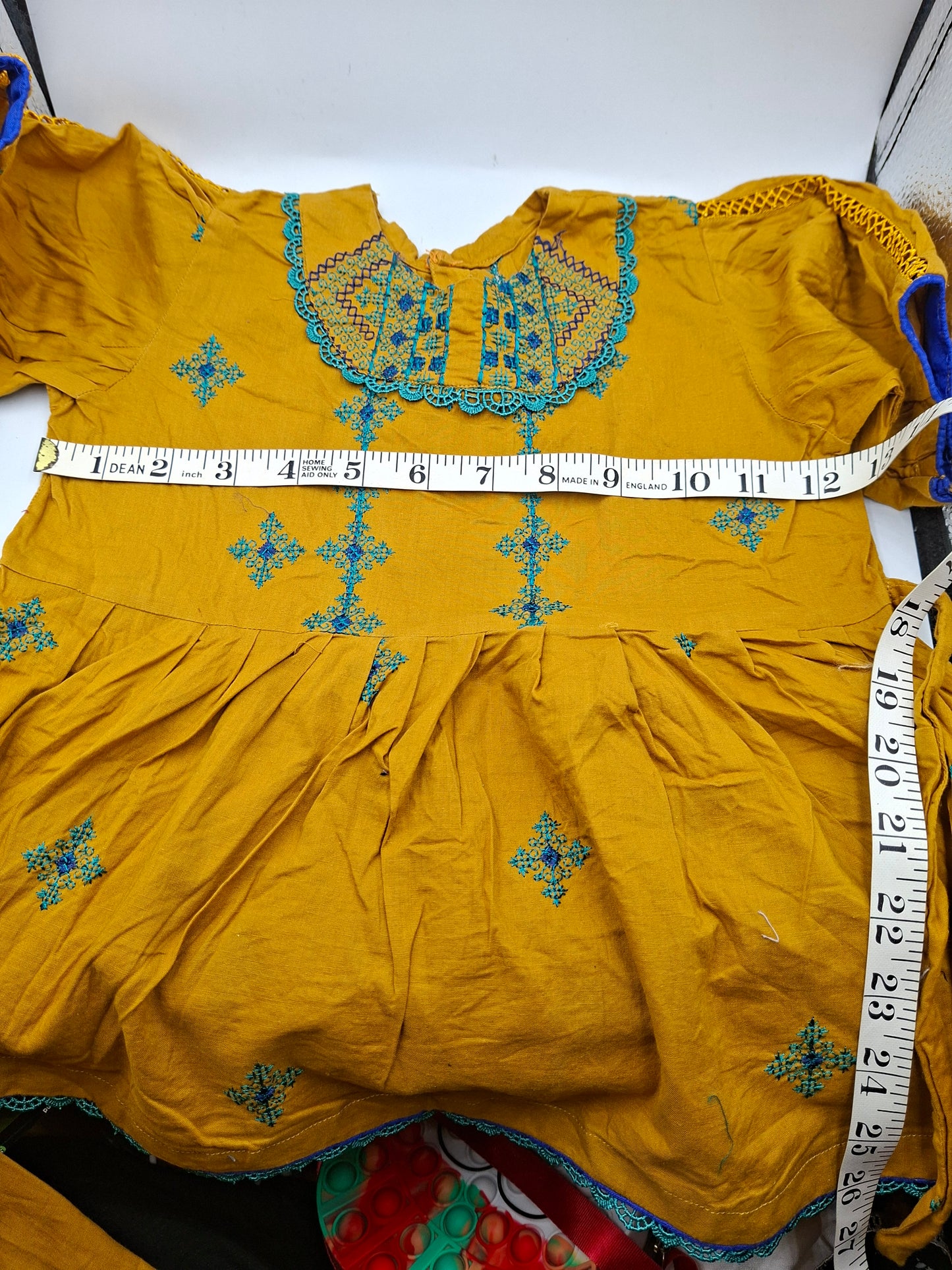 Self stitched dress 3 years