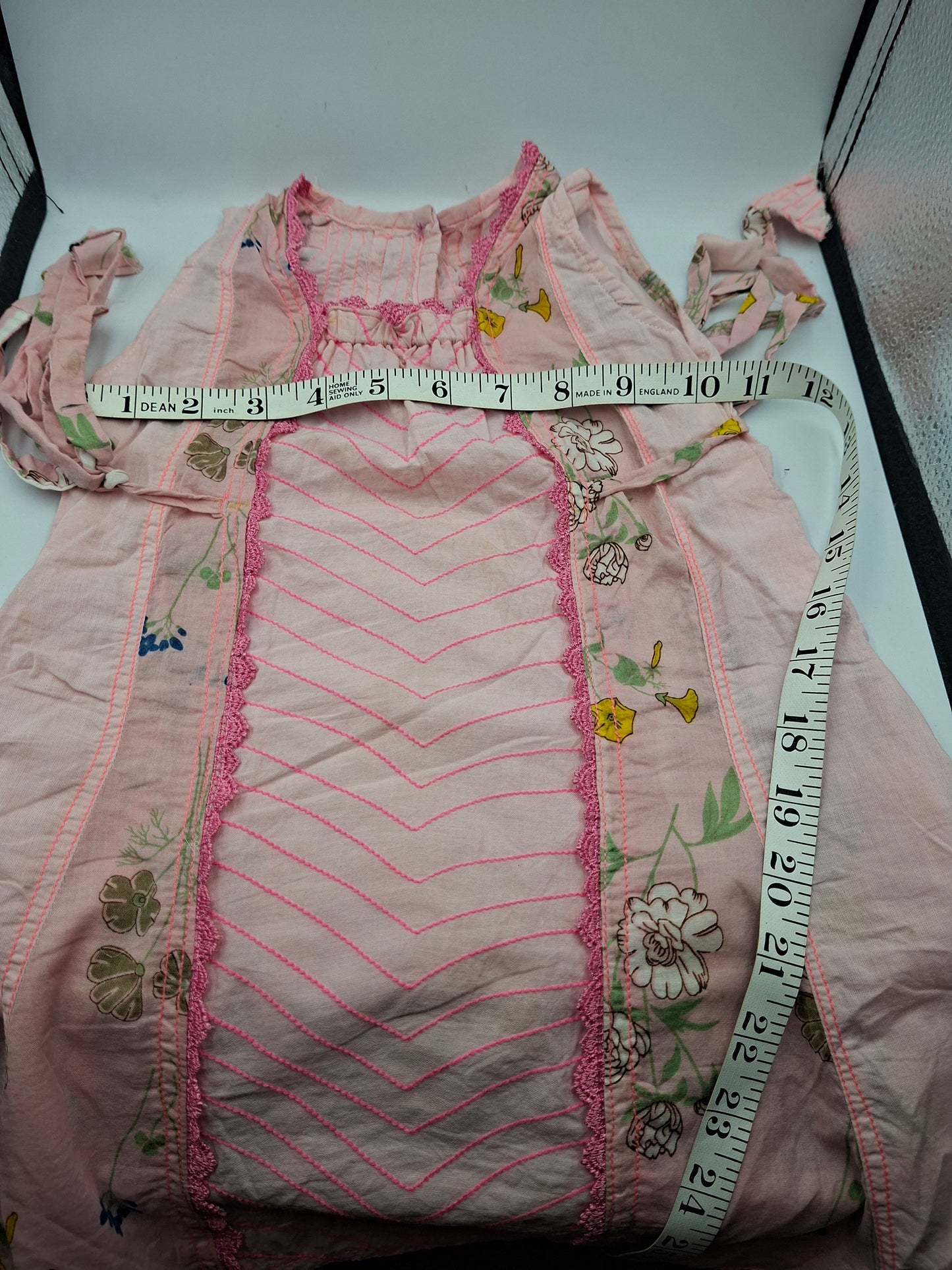 Self stitch dress age 2-3 years