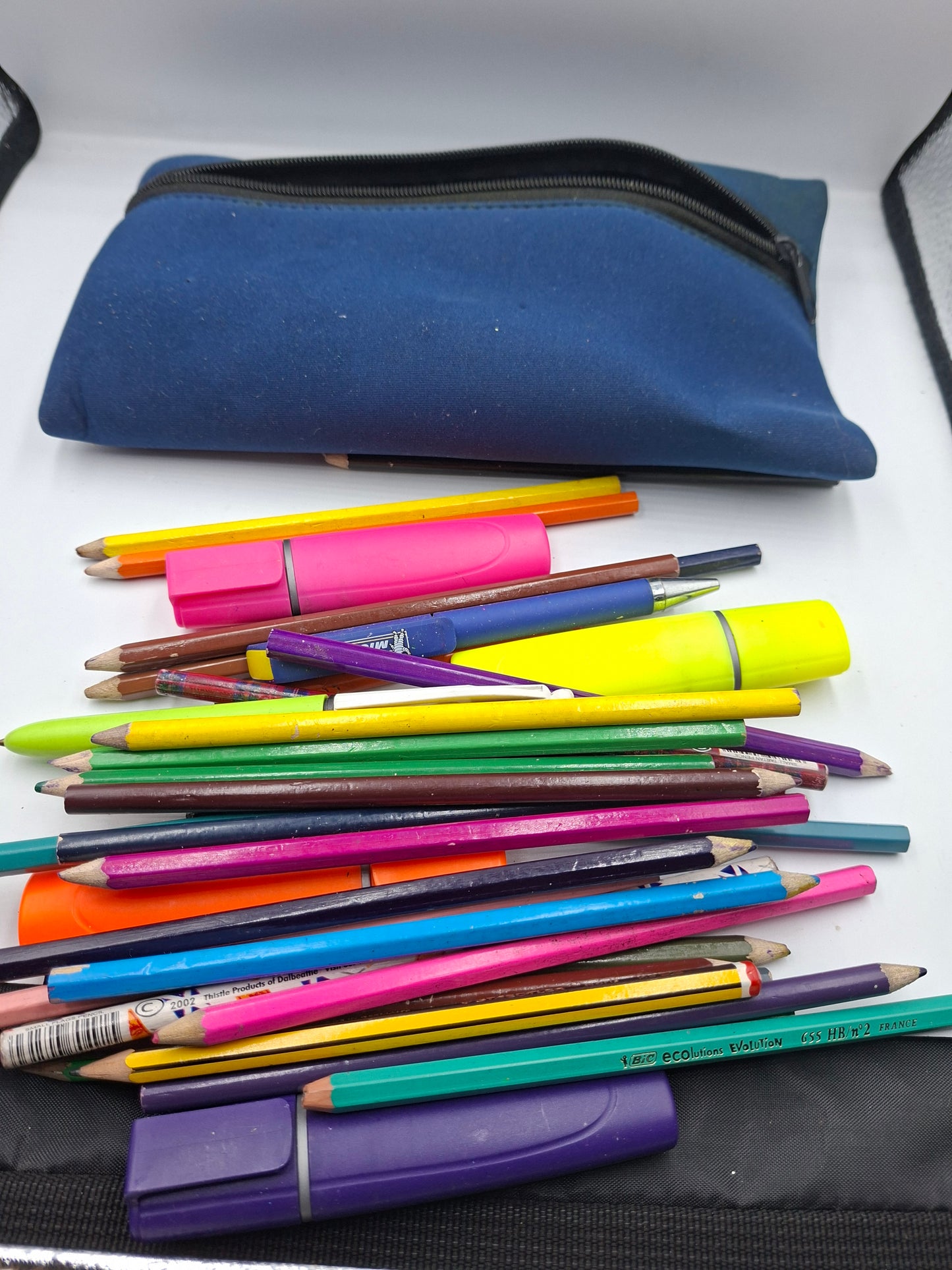 USED STATIONARY WITH POUCH