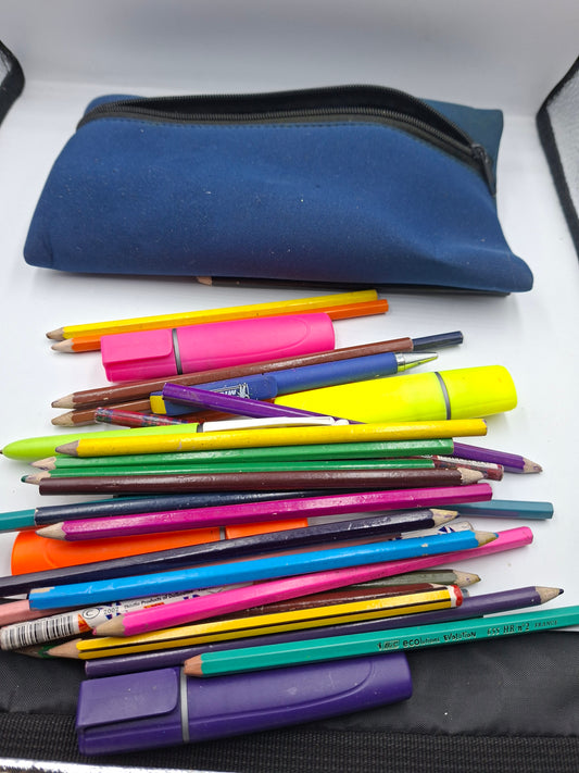 USED STATIONARY WITH POUCH