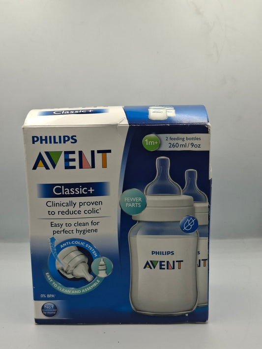 PHILIPS AVENT 2 FEEDING BOTTLES