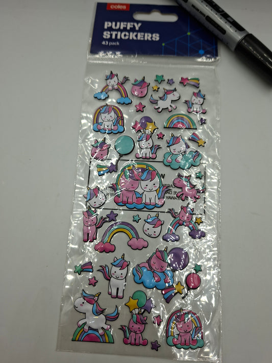 PUFFY STICKERS
