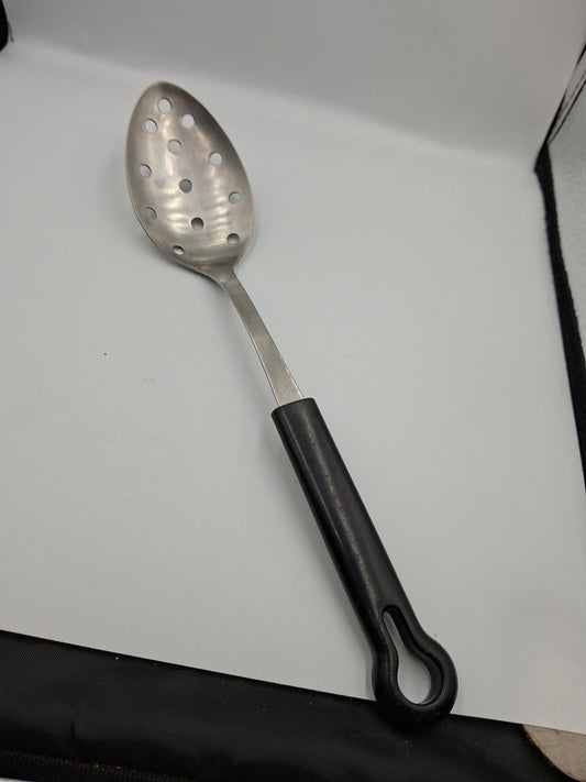 STAINLESS STEEL SERVING PERFORATED SPOON
