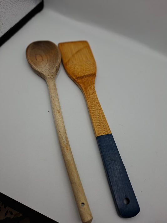 WOODEN SPOONS USED
