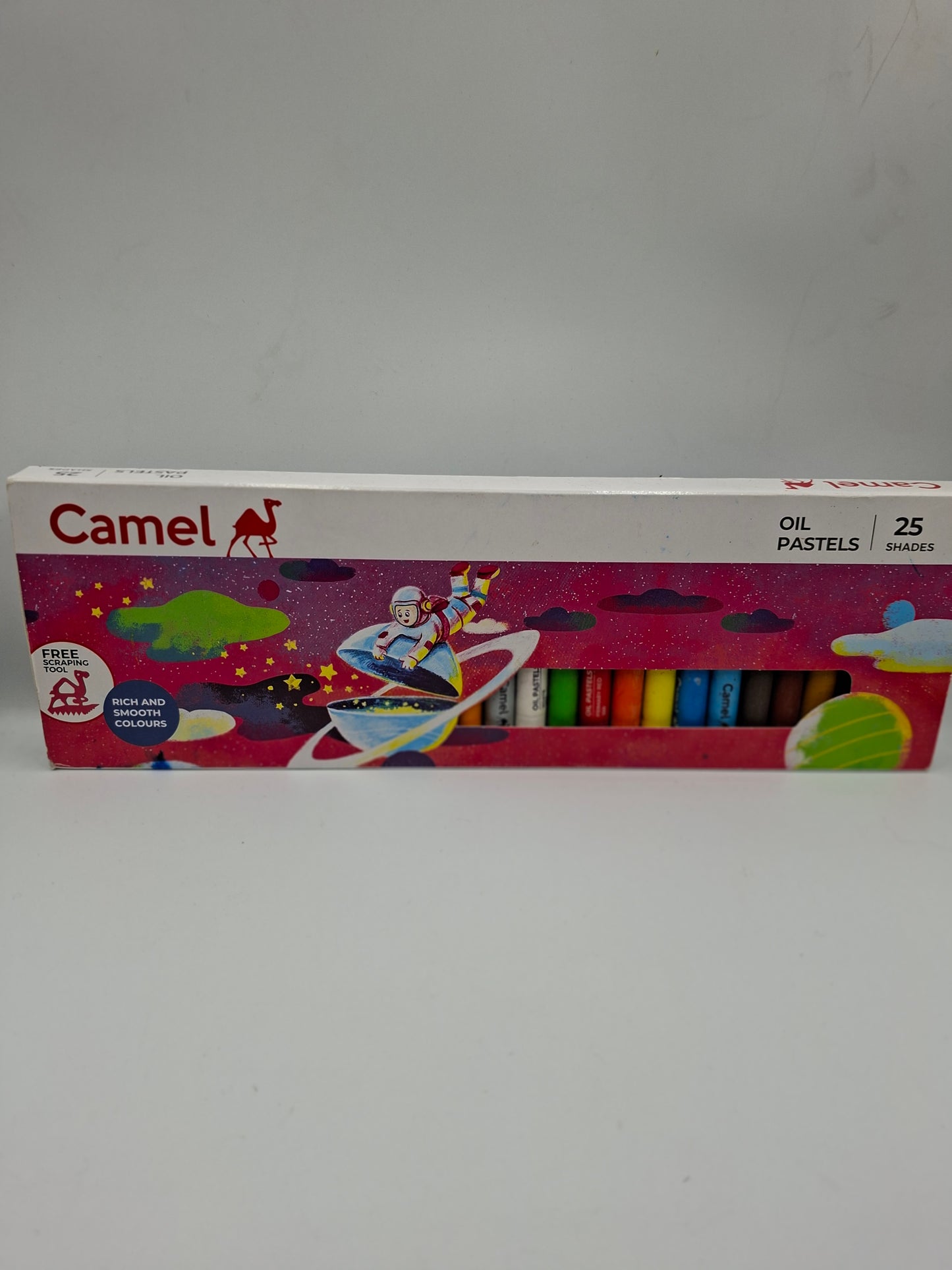 OIL PASTELS USED 24PCS