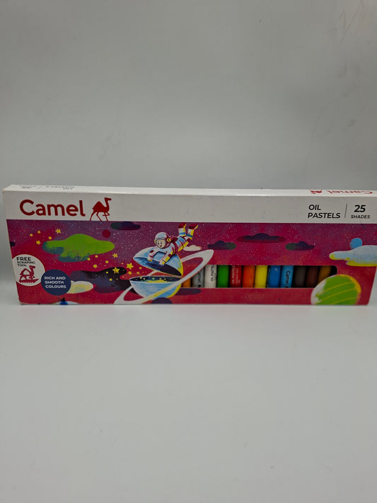 OIL PASTELS USED 24PCS