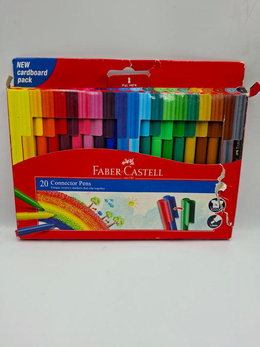 FABER CASTELL 20 CONNECTOR PENS